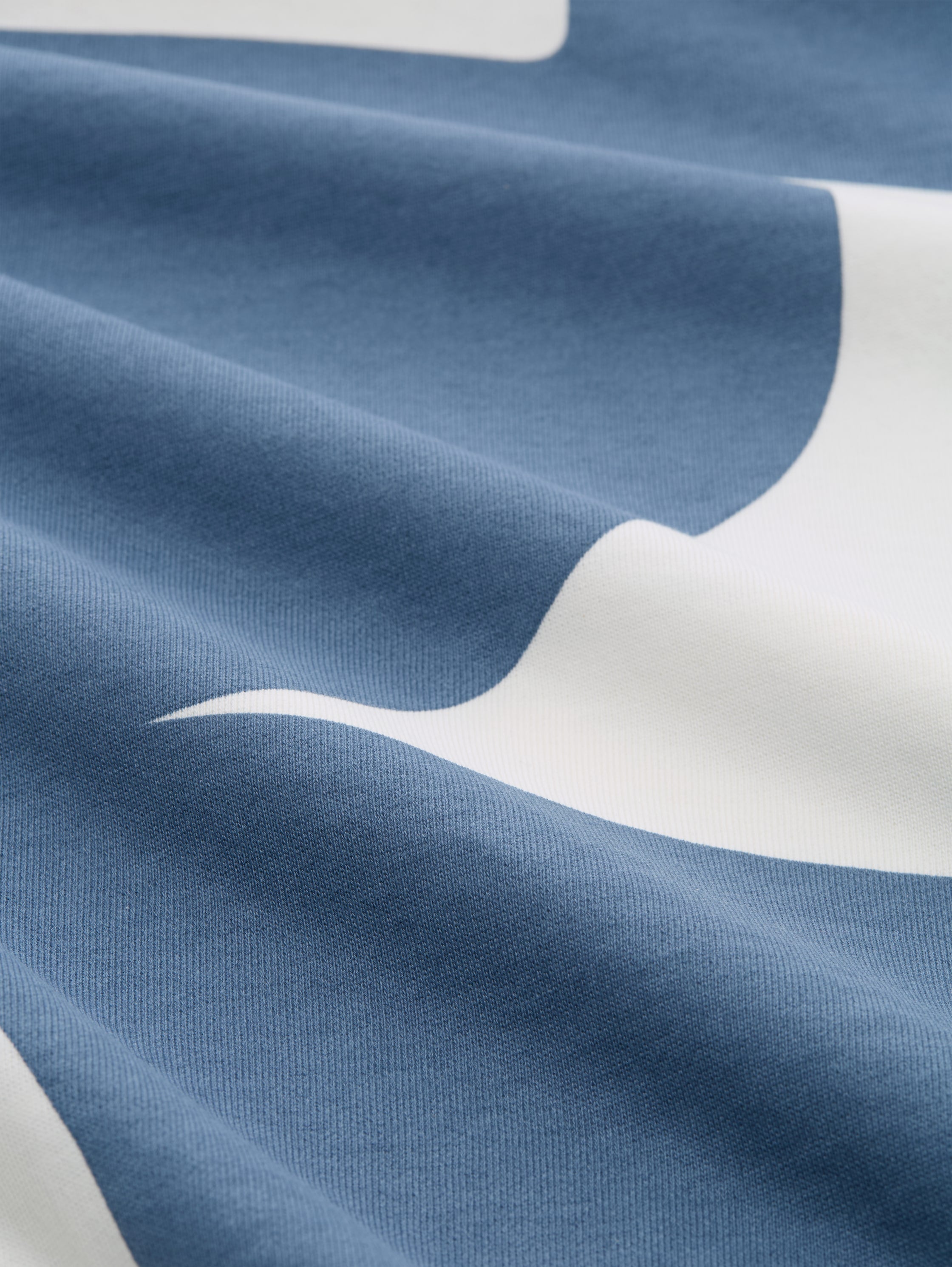 Tom Tailor Loose Fit Blue Sweater With Pattern