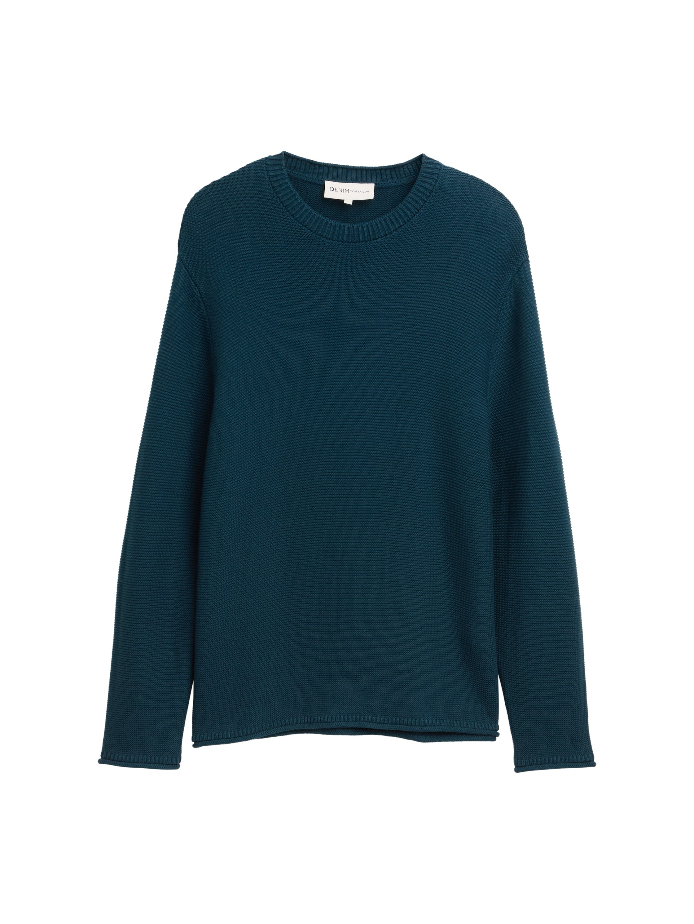 Tom Tailor Relaxed Fit Petrol Pullover