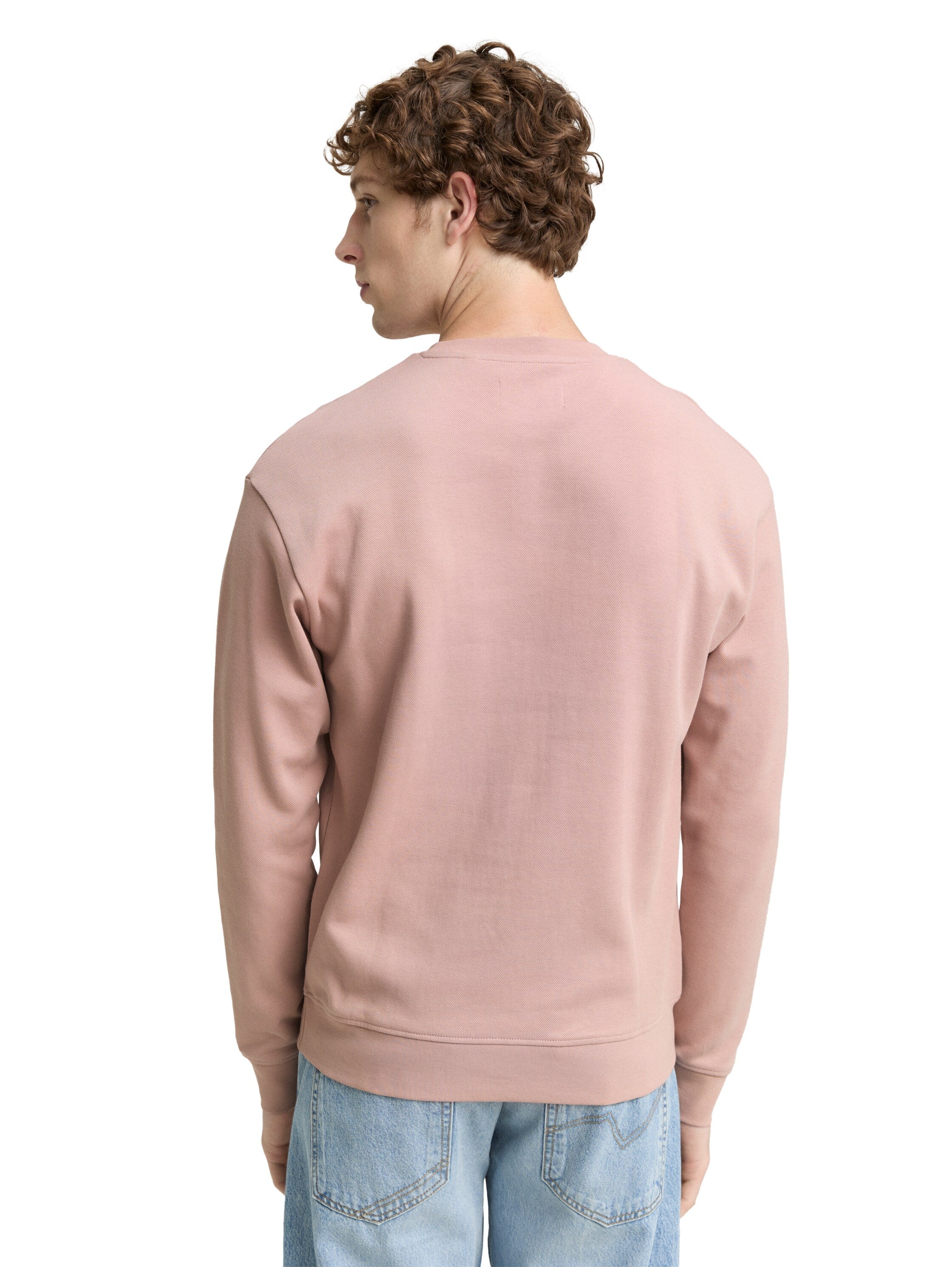 Tom Tailor Round Neck Basic Smoke Rose Sweater