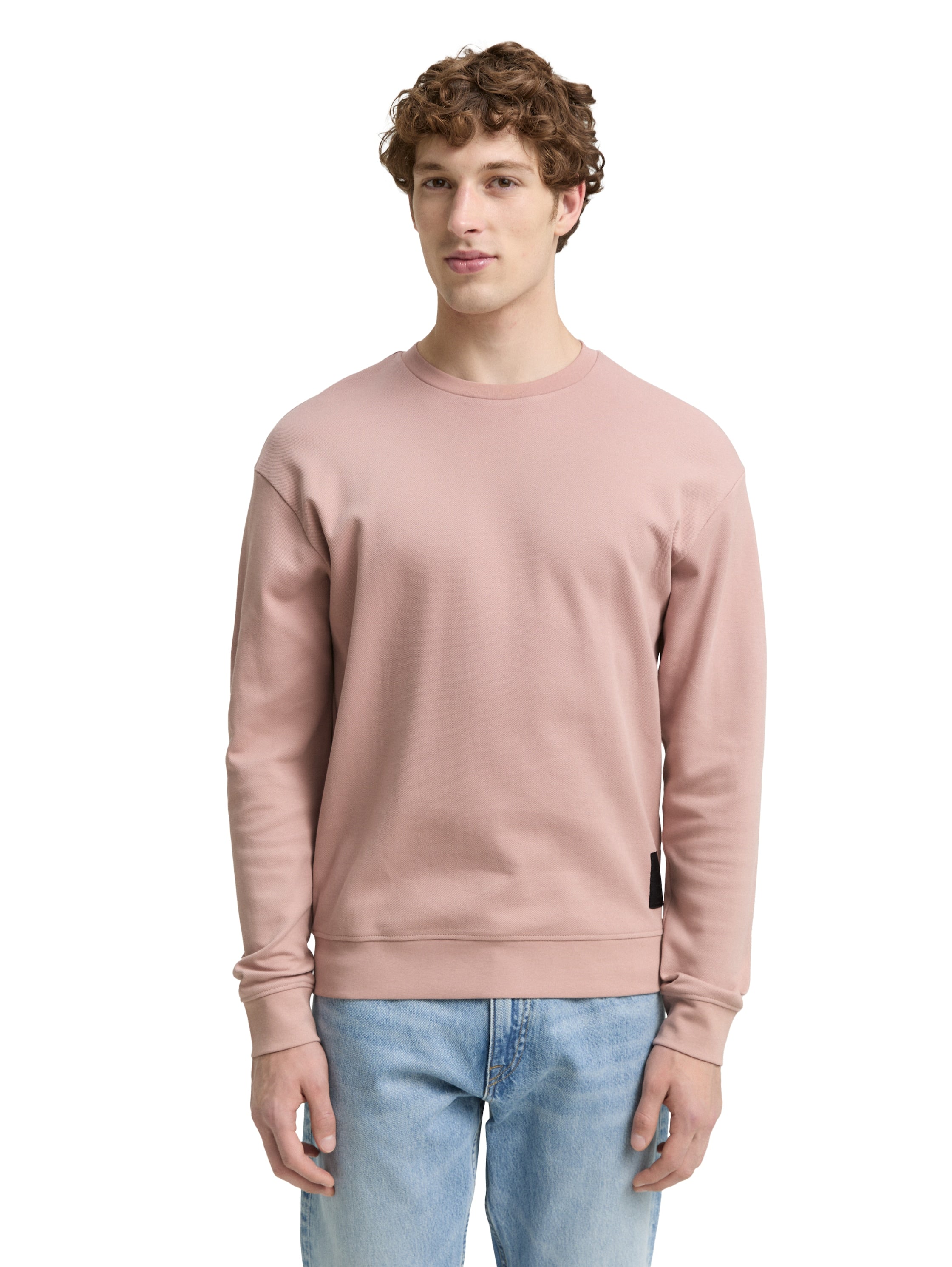 Tom Tailor Round Neck Basic Smoke Rose Sweater