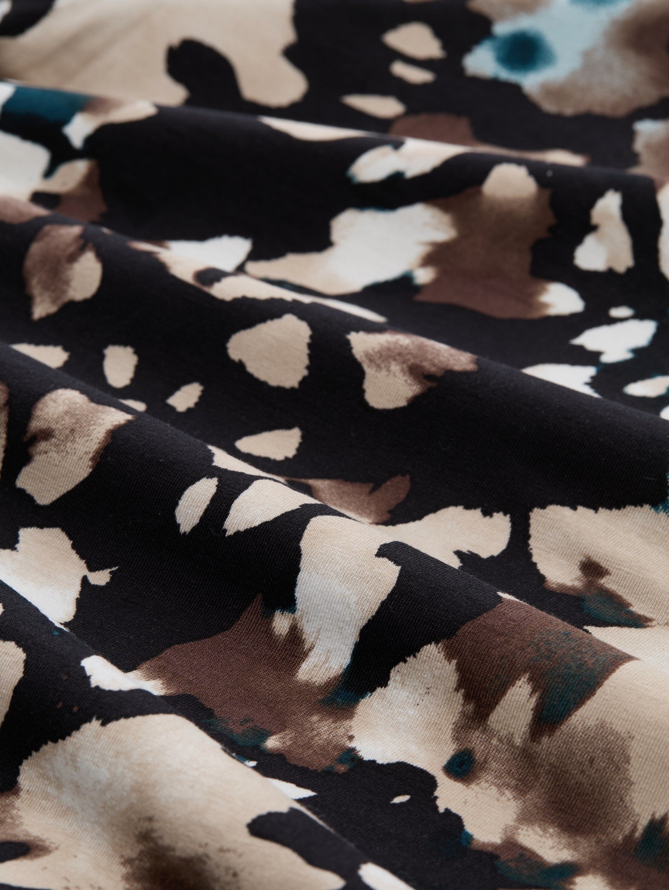 Tom Tailor Basic Turtleneck Printed T-shirt