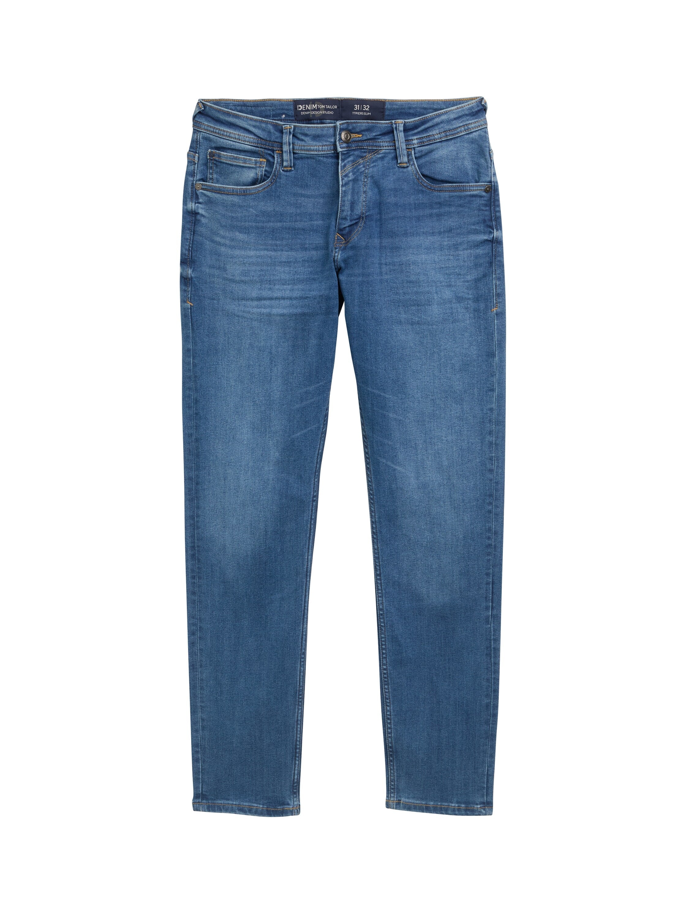 Tom Tailor Use Mid Stone Blue Denim Slim Jeans