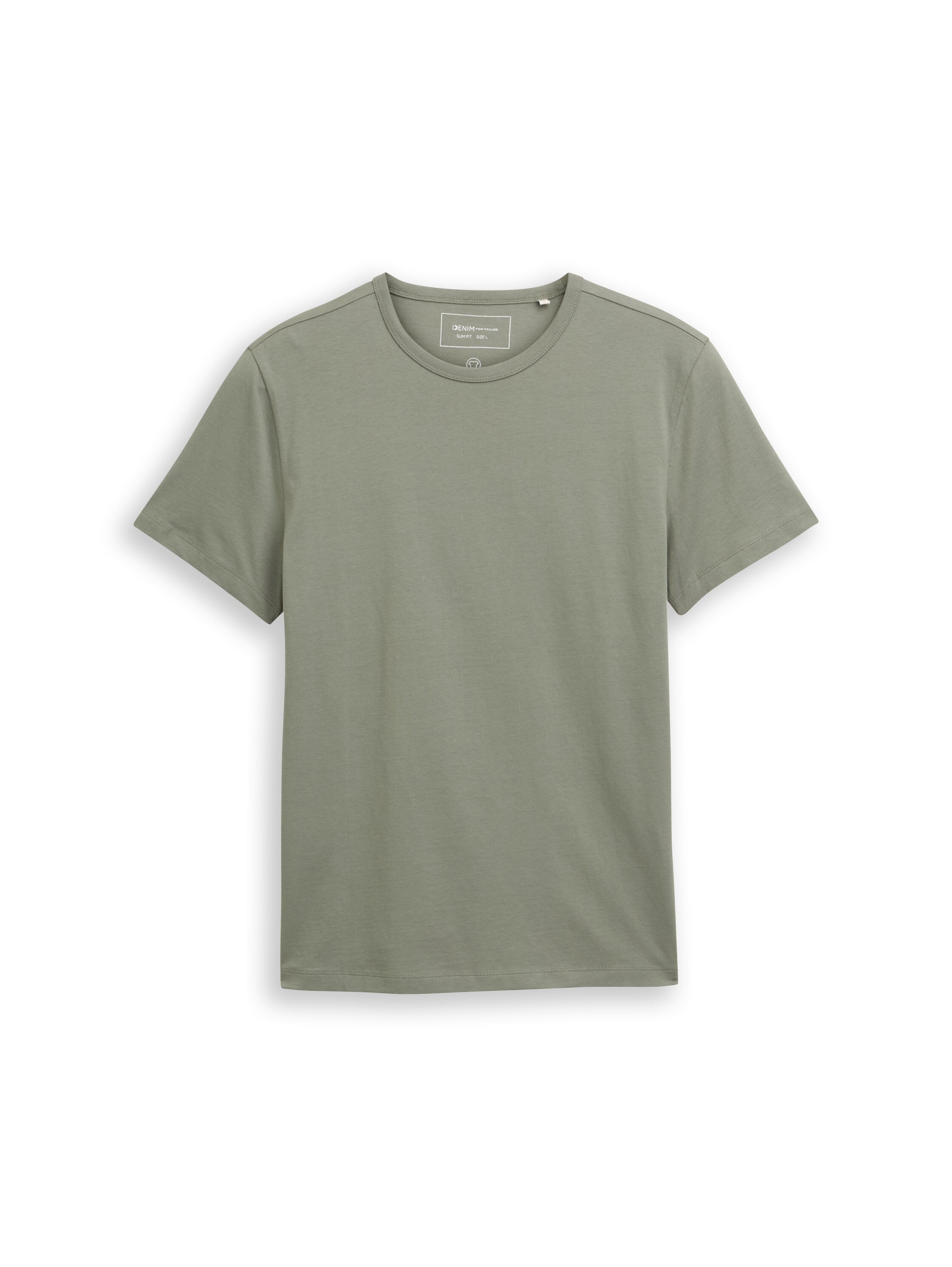Tom Tailor Olive Cotton T-Shirt