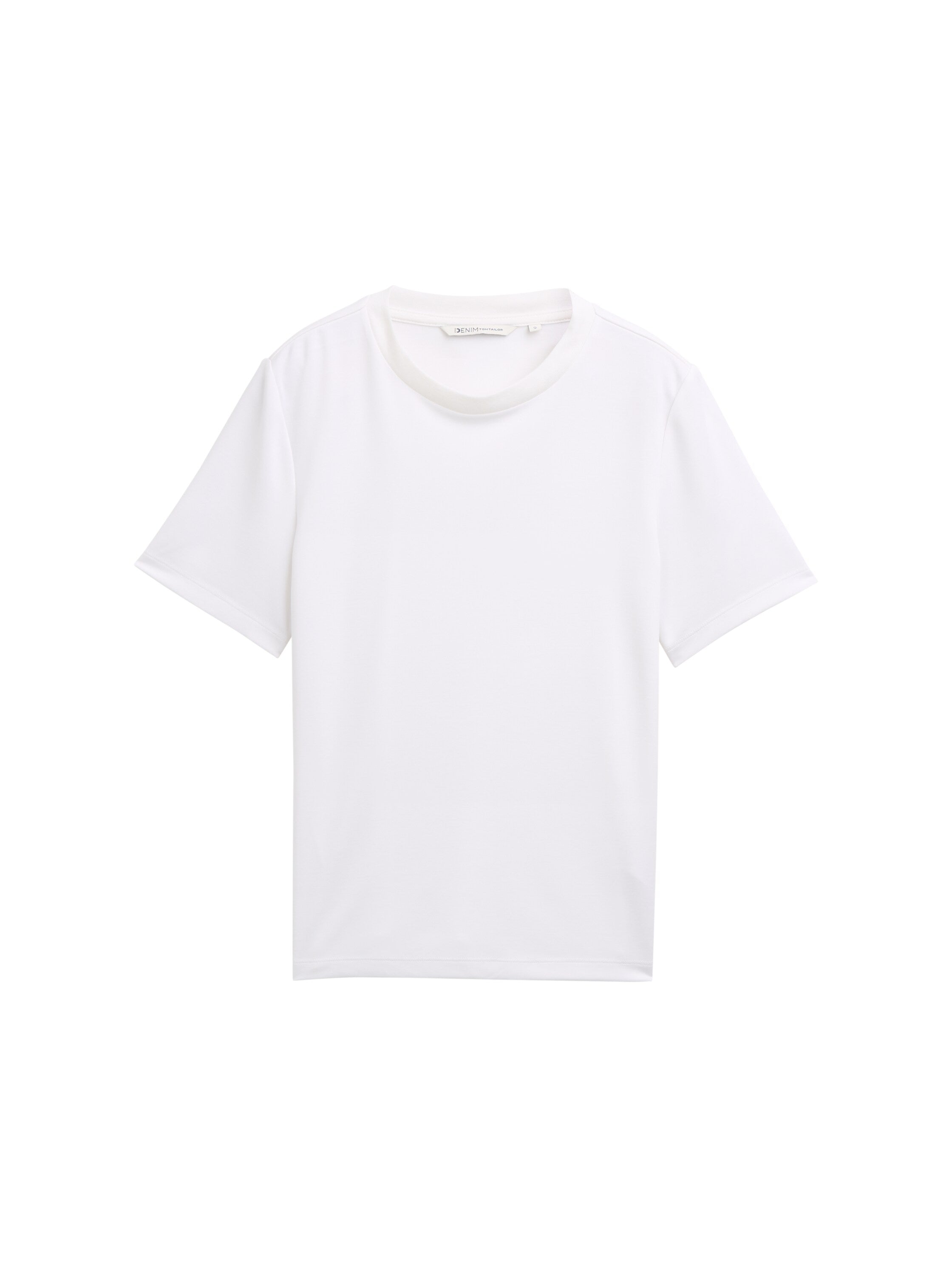 Tom Tailor White Basic Loose Fit T-Shirt