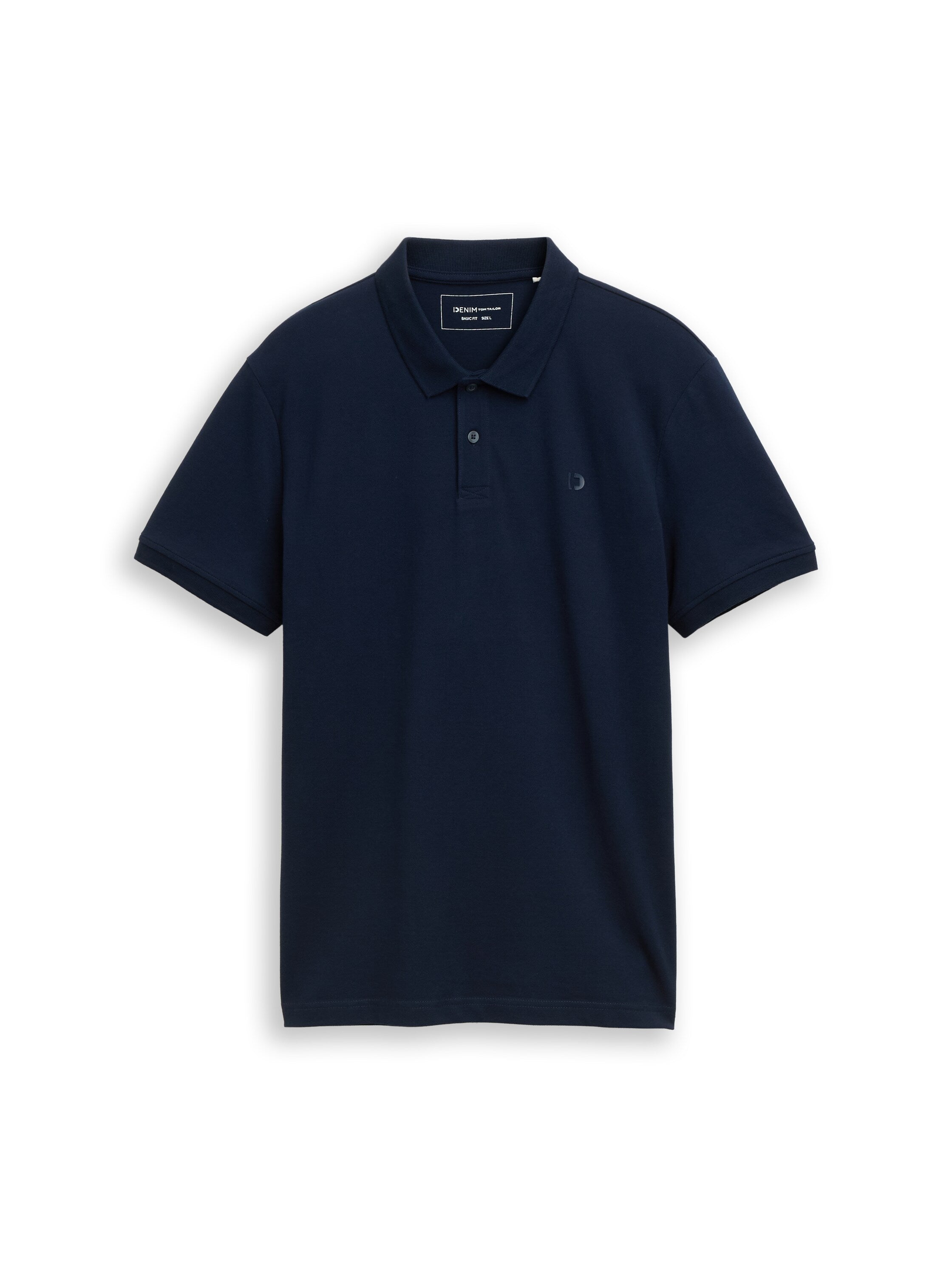 Tom Tailor Navy Cotton Polo