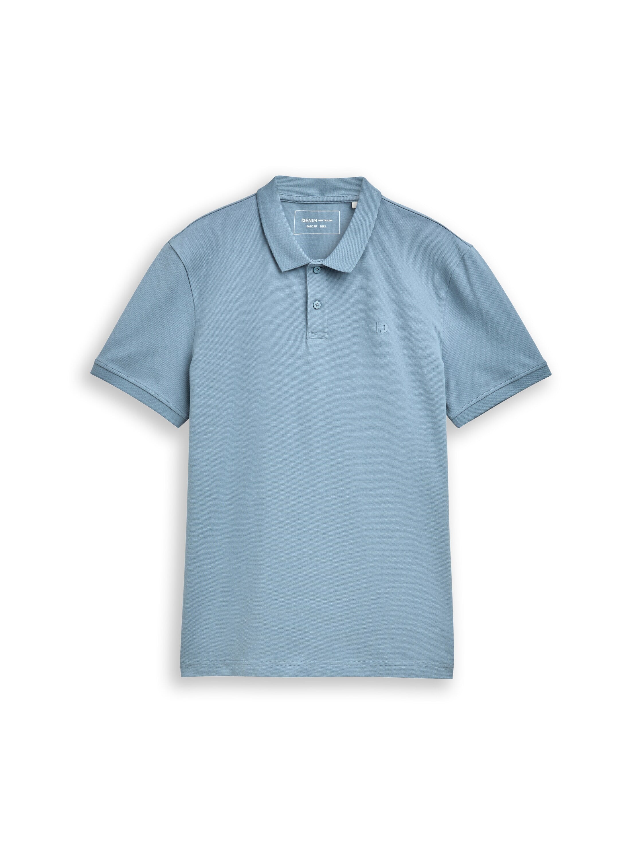Tom Tailor Blue Cotton Polo