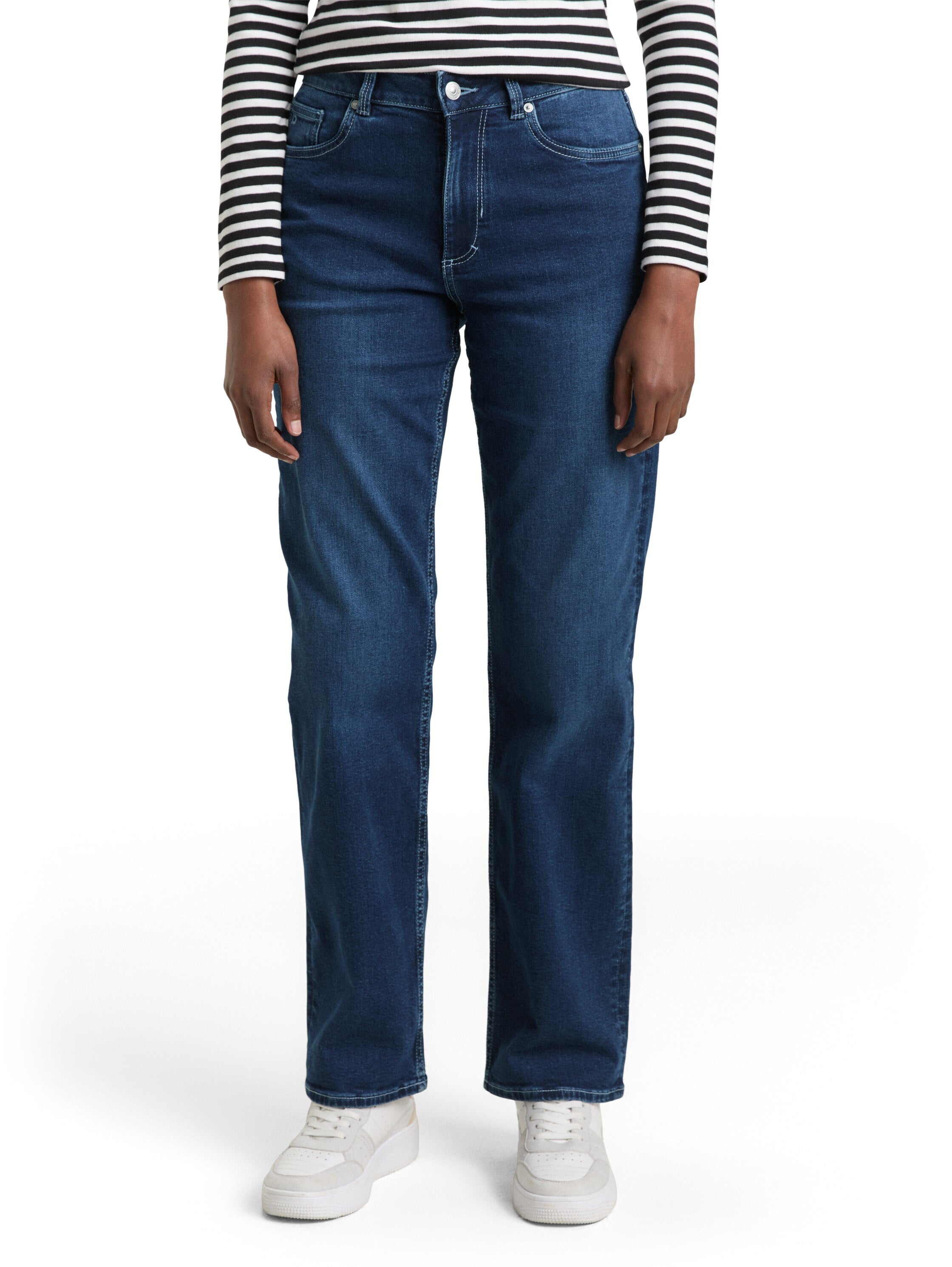 Tom Tailor Navy Denim Straight Jeans