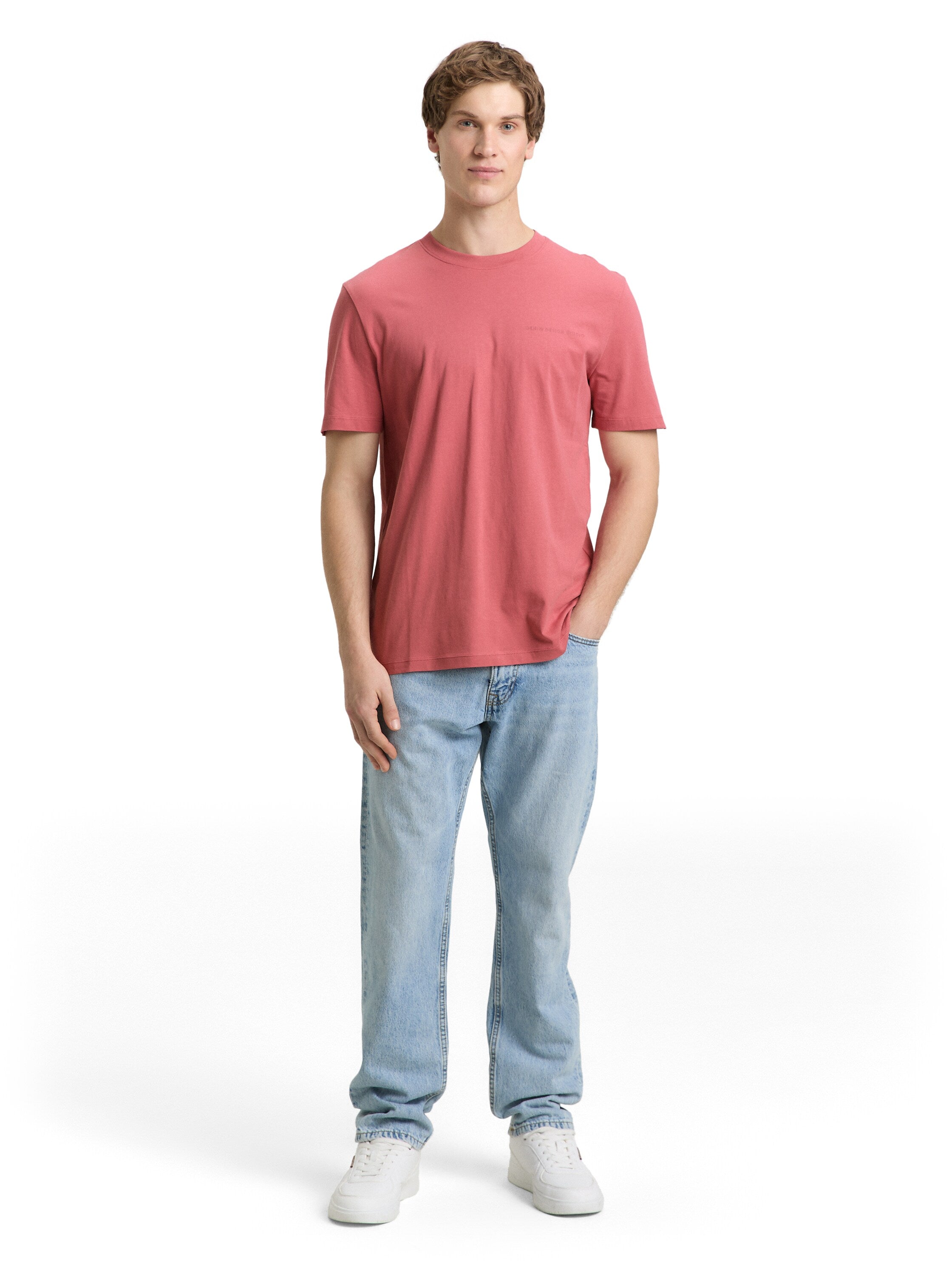 Tom Tailor Short Sleeved Pink T-Shirt