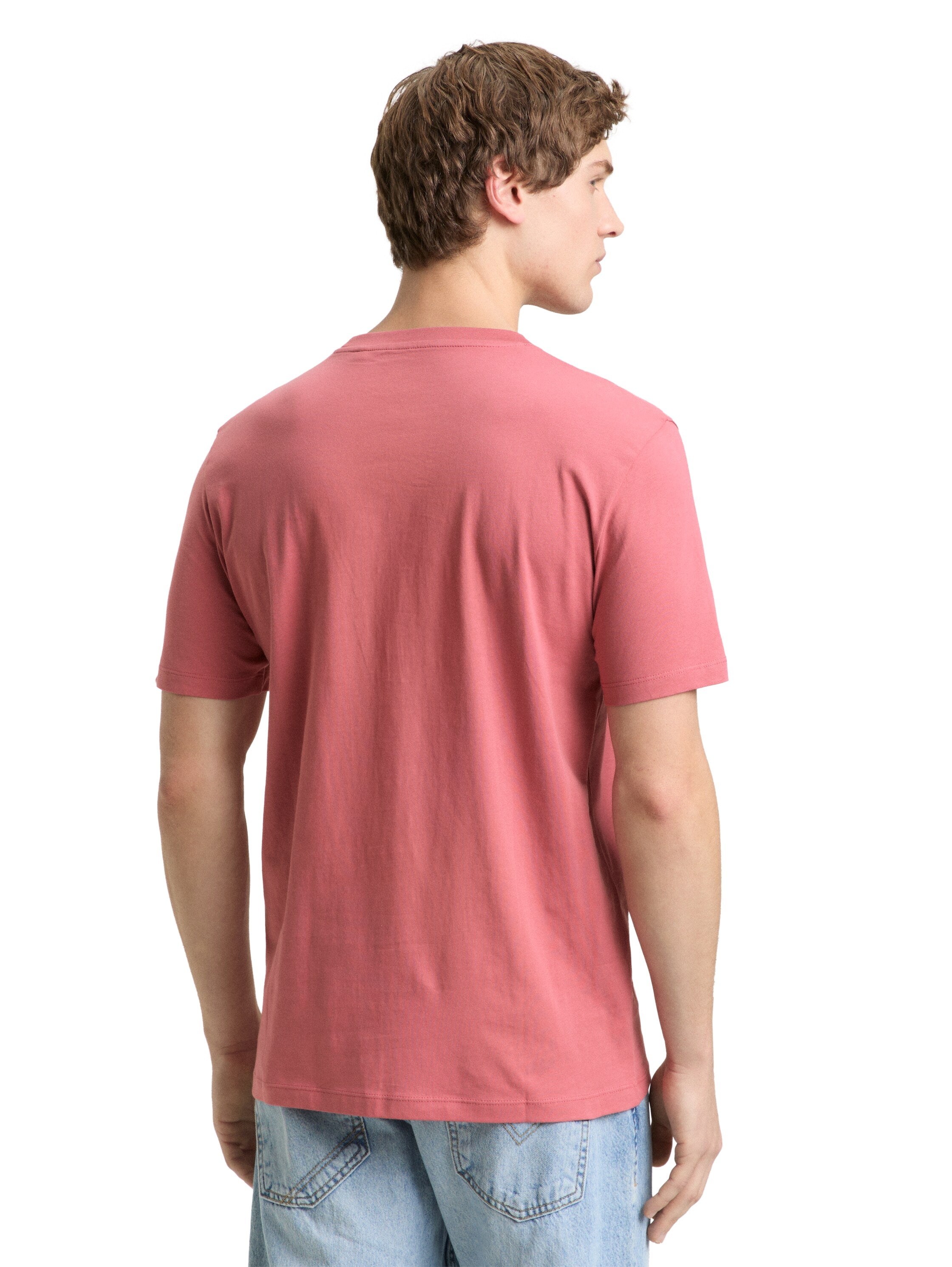 Tom Tailor Short Sleeved Pink T-Shirt