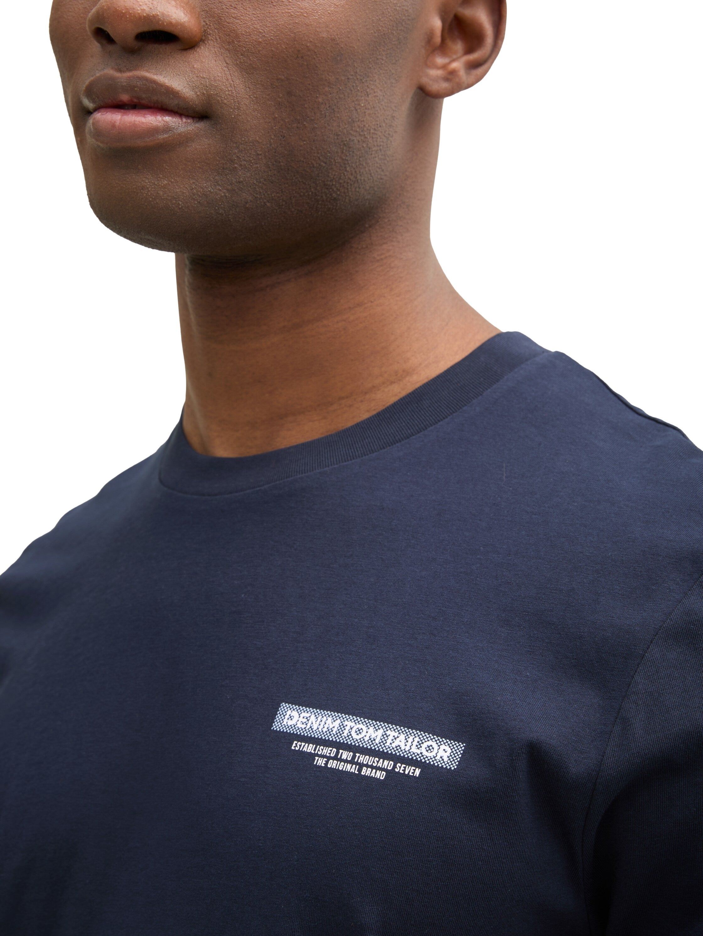Tom Tailor Navy Short Sleeved T-Shirt