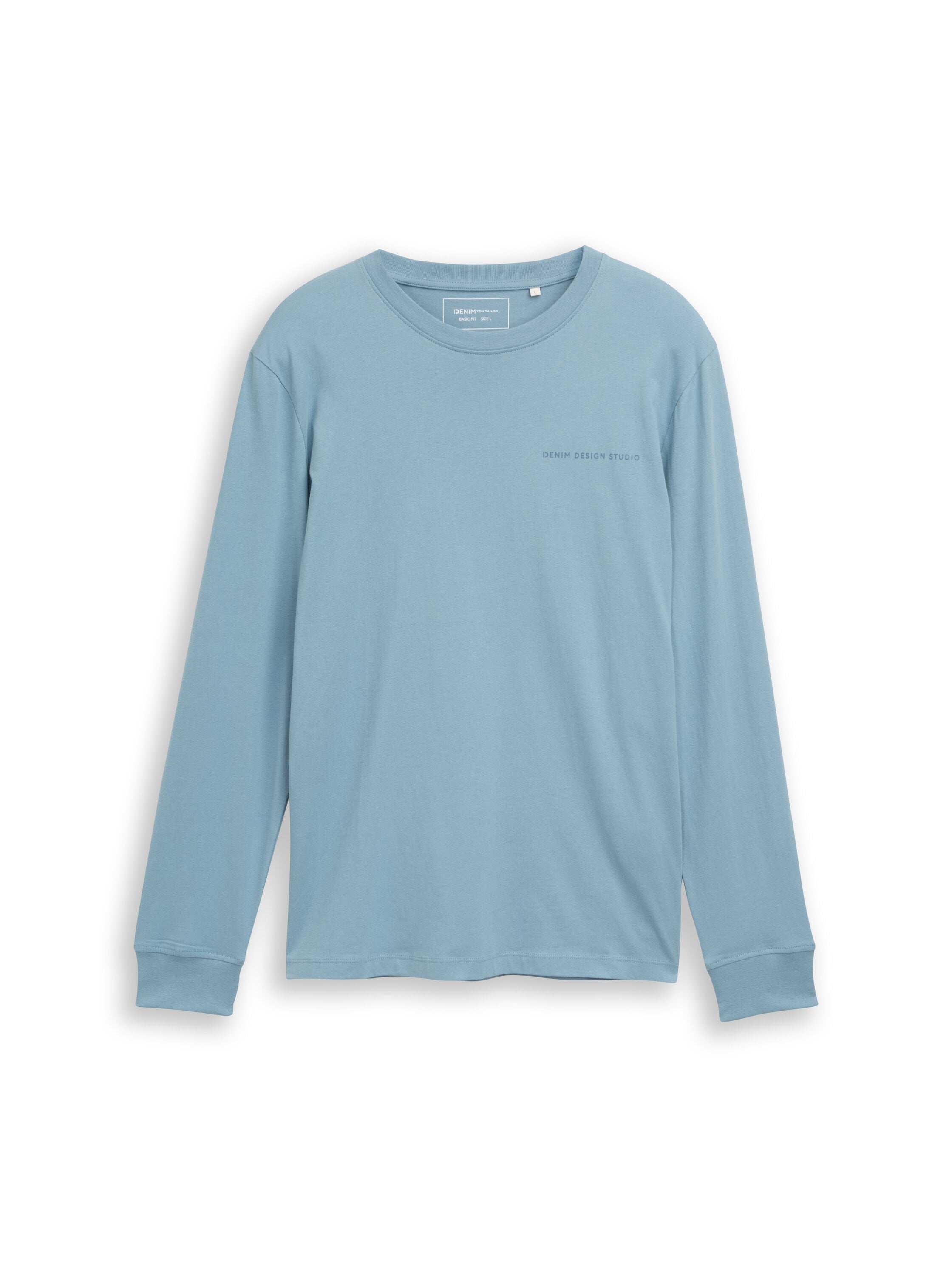 Tom Tailor Long Sleeved Blue T-Shirt