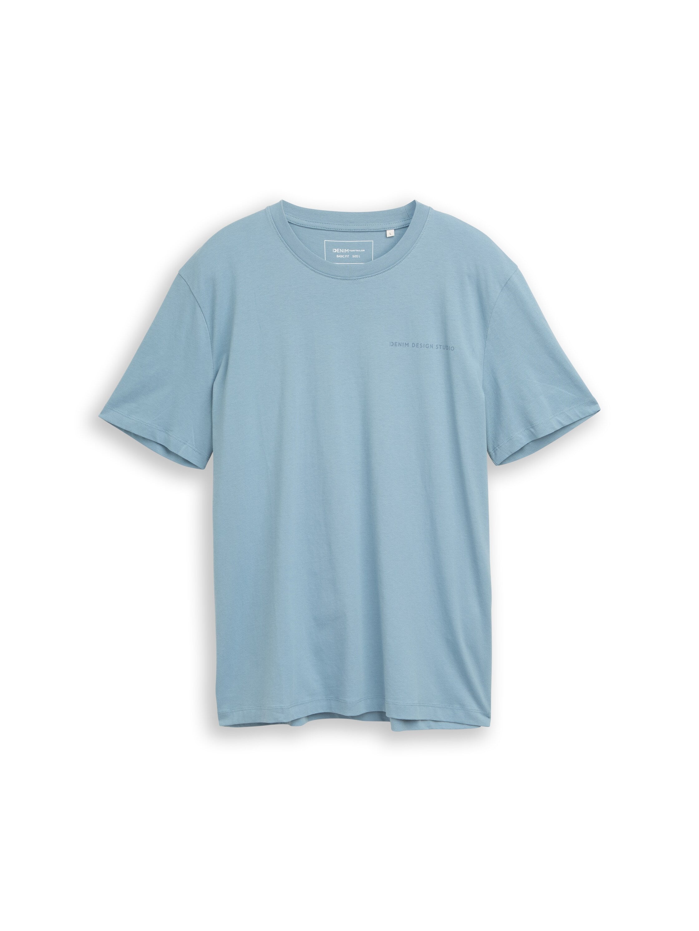 Tom Tailor Short Sleeved Blue T-Shirt