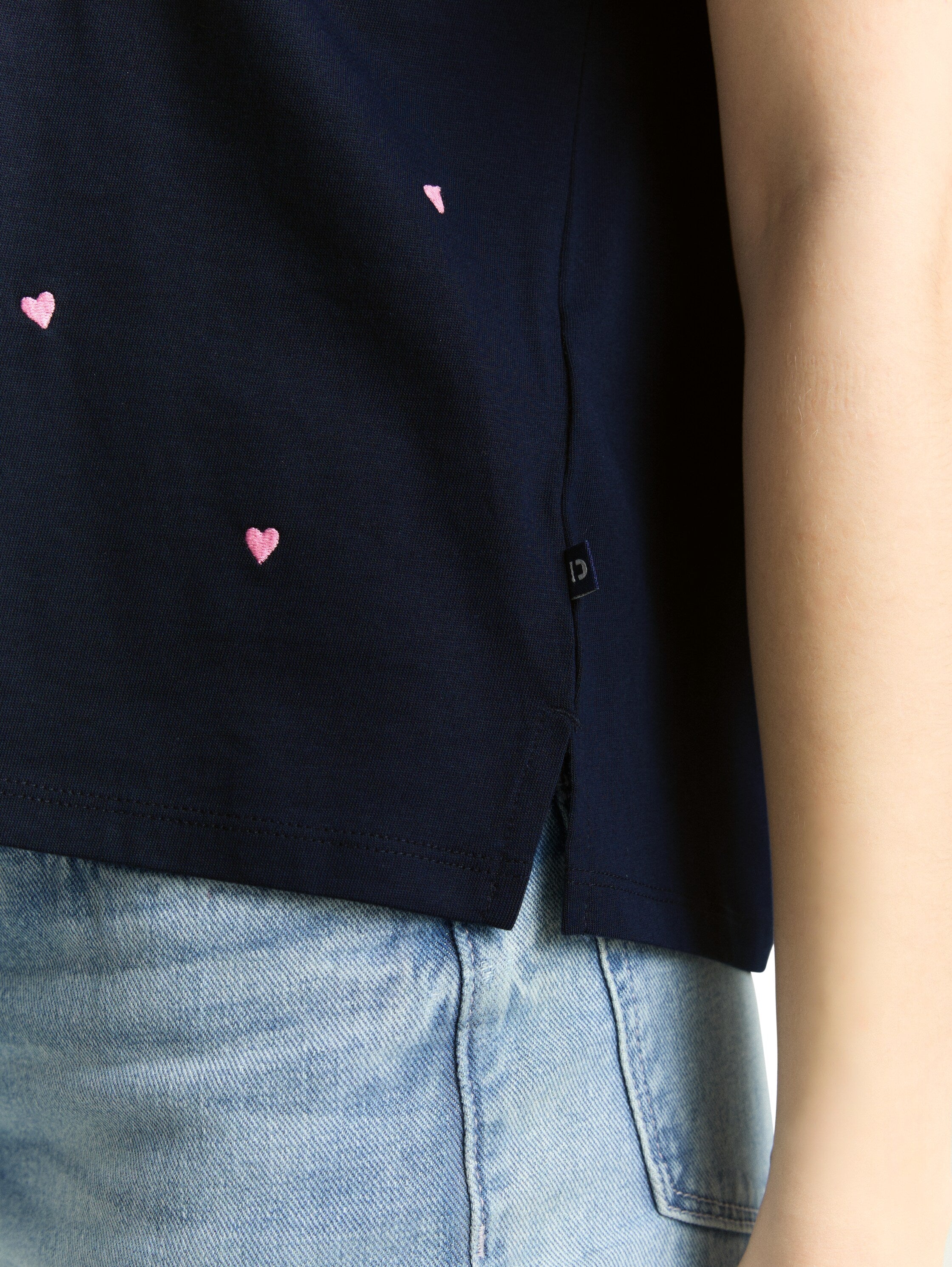 Tom Tailor T-shirt With Patterned Desing