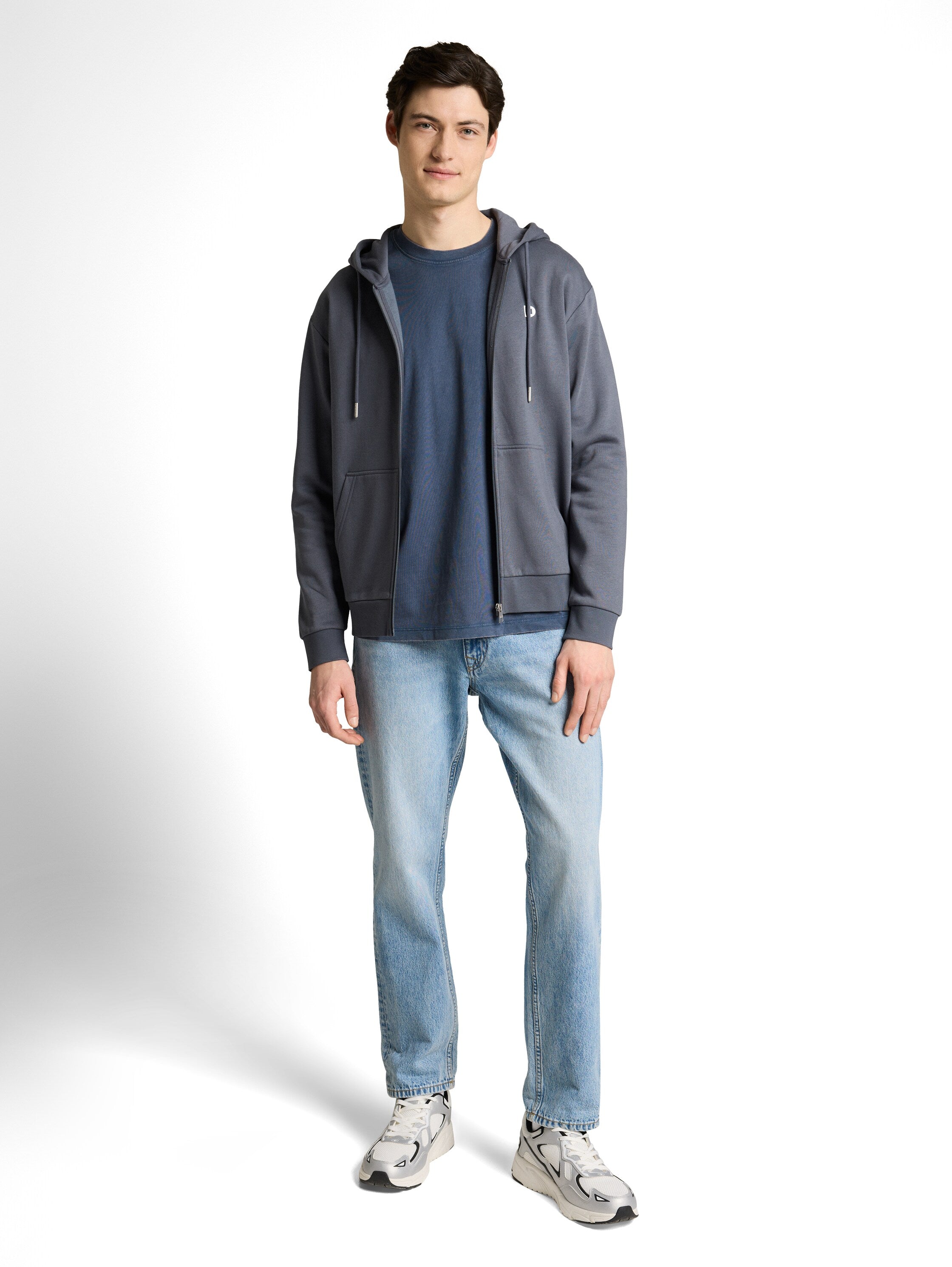 Tom Tailor Blue Short Sleeved Plain T-Shirt