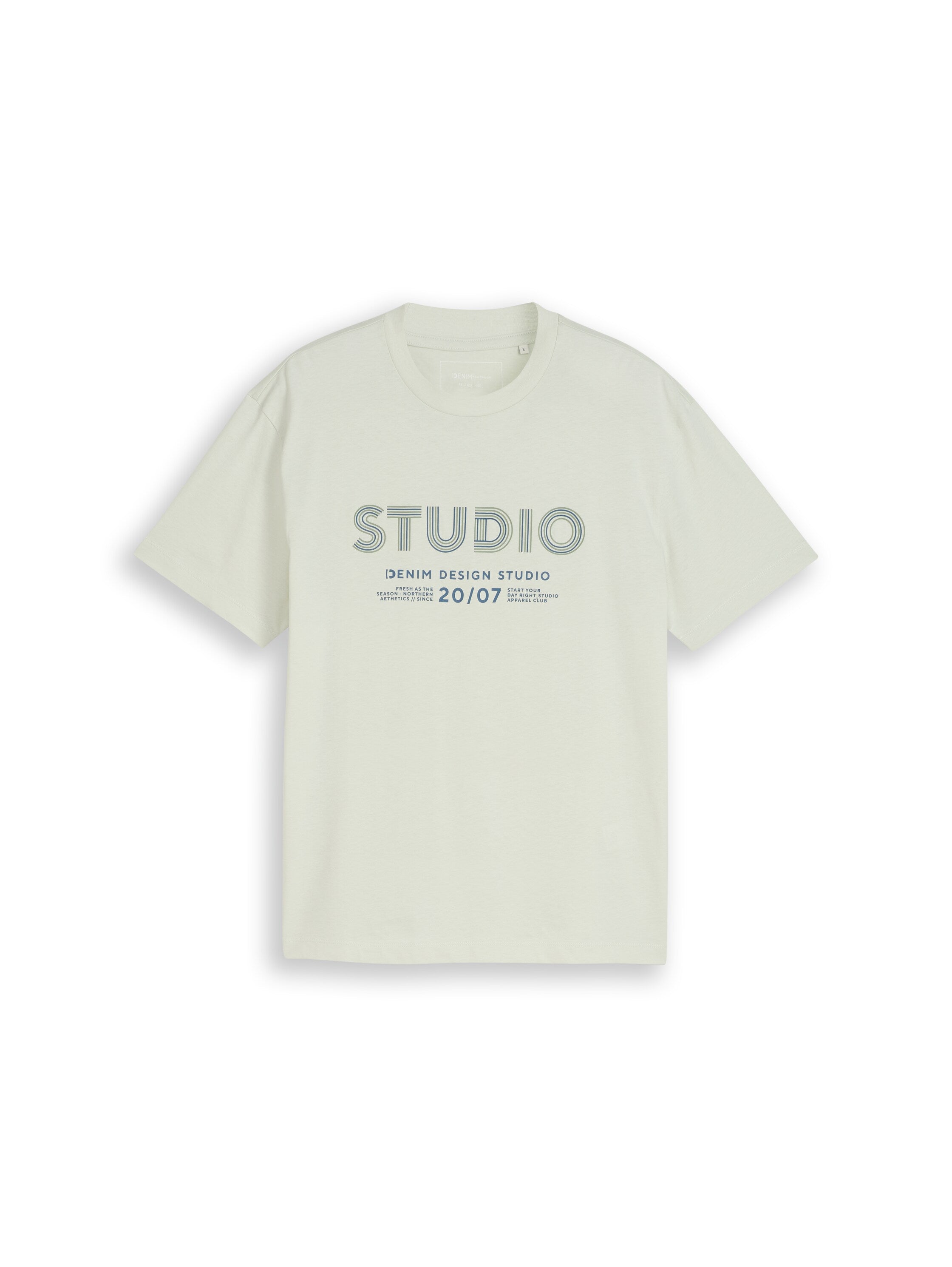 Tom Tailor Light Mint Round Neck T-Shirt