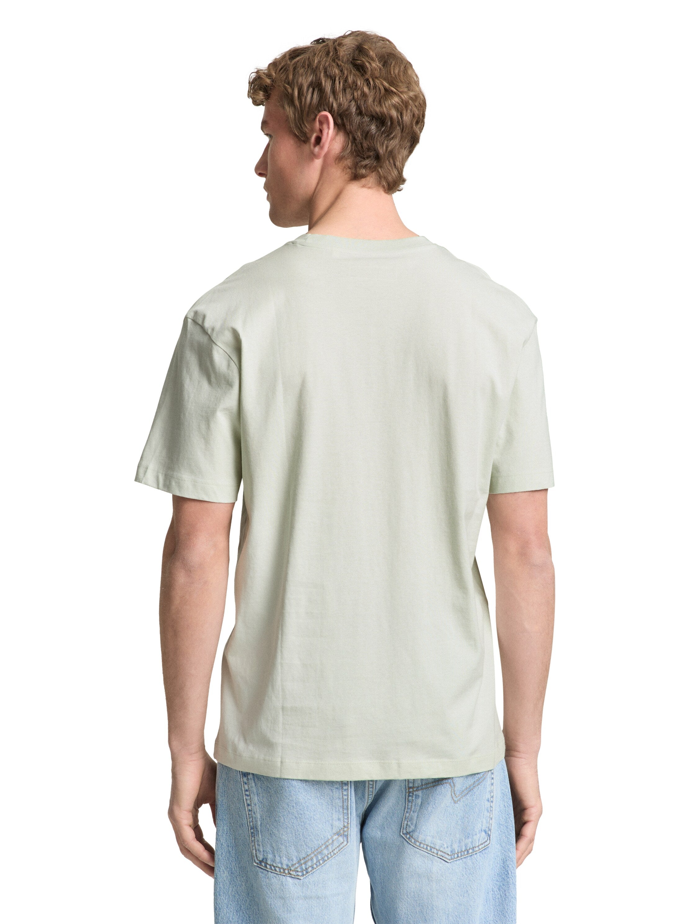 Tom Tailor Light Mint Round Neck T-Shirt