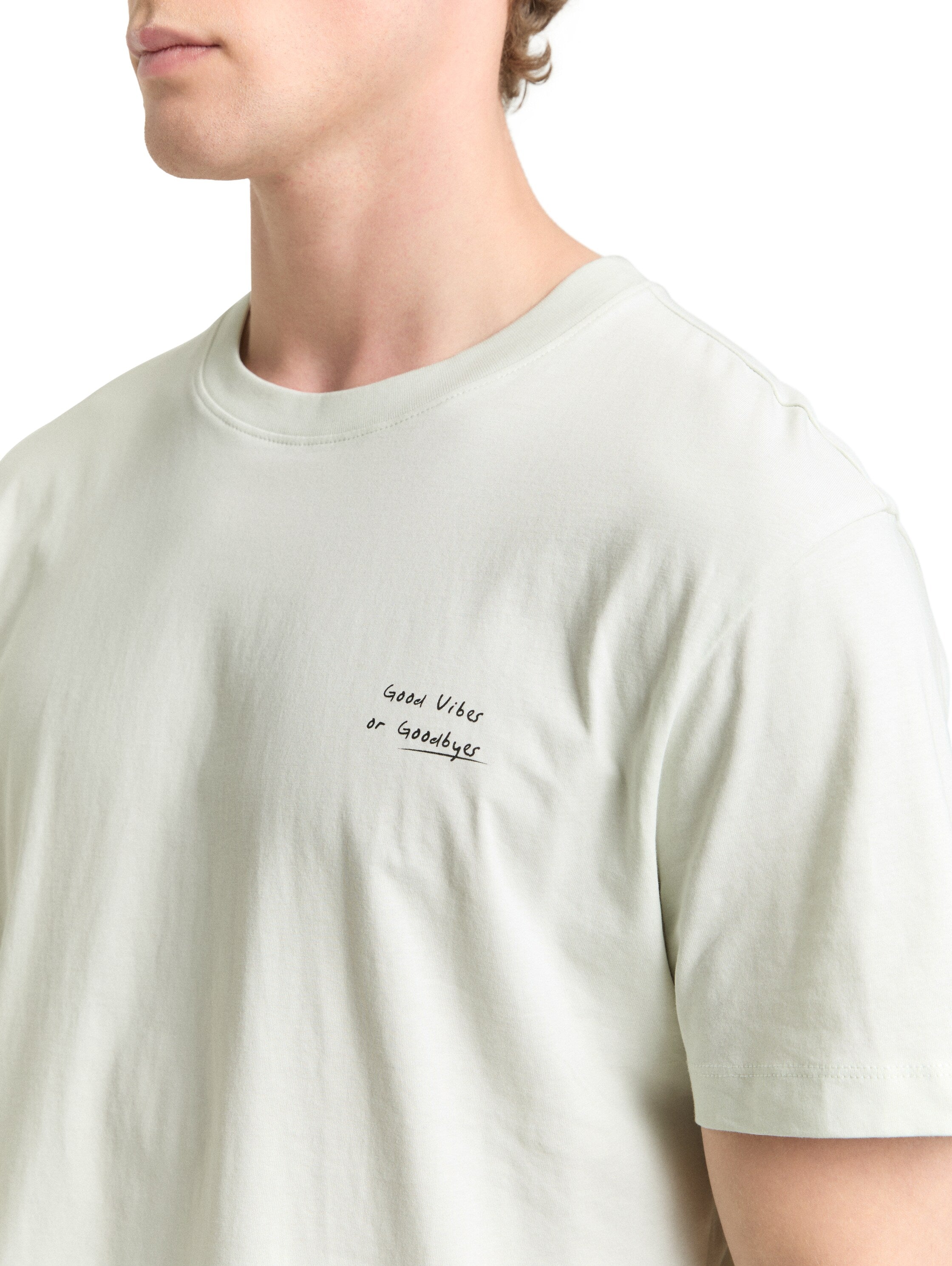 Tom Tailor Mint Relaxed Fit Cotton T-shirt