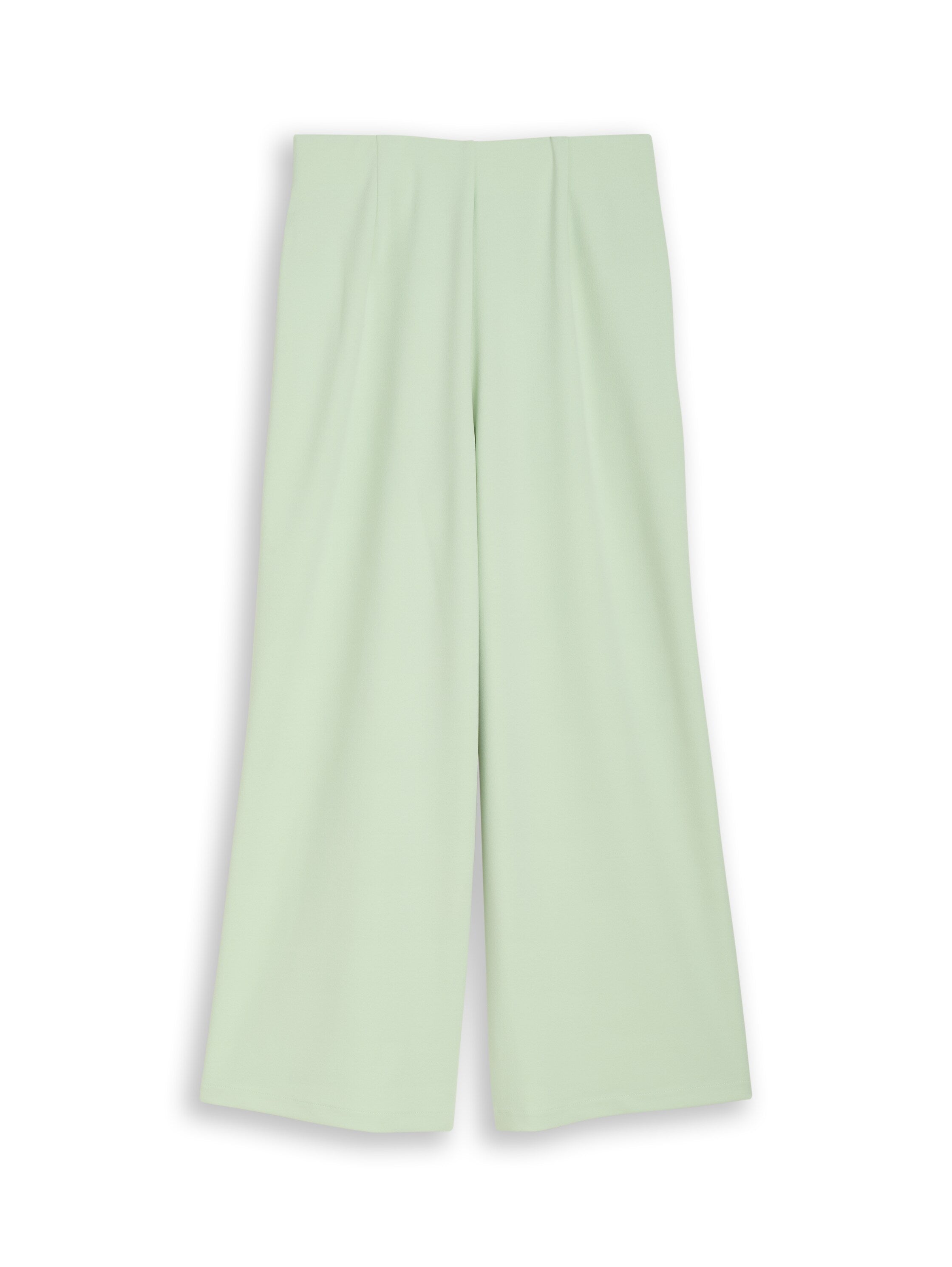 Tom Tailor Mint Ankle Length Wide Leg Pants