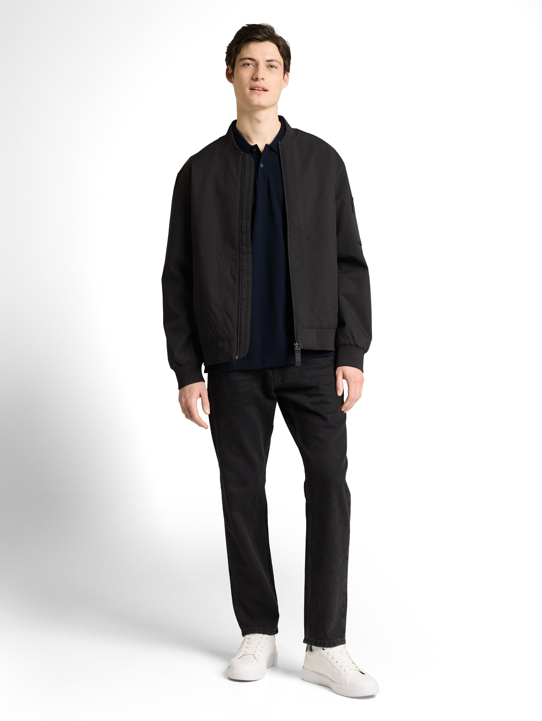 Tom Tailor Navy Cotton Polo