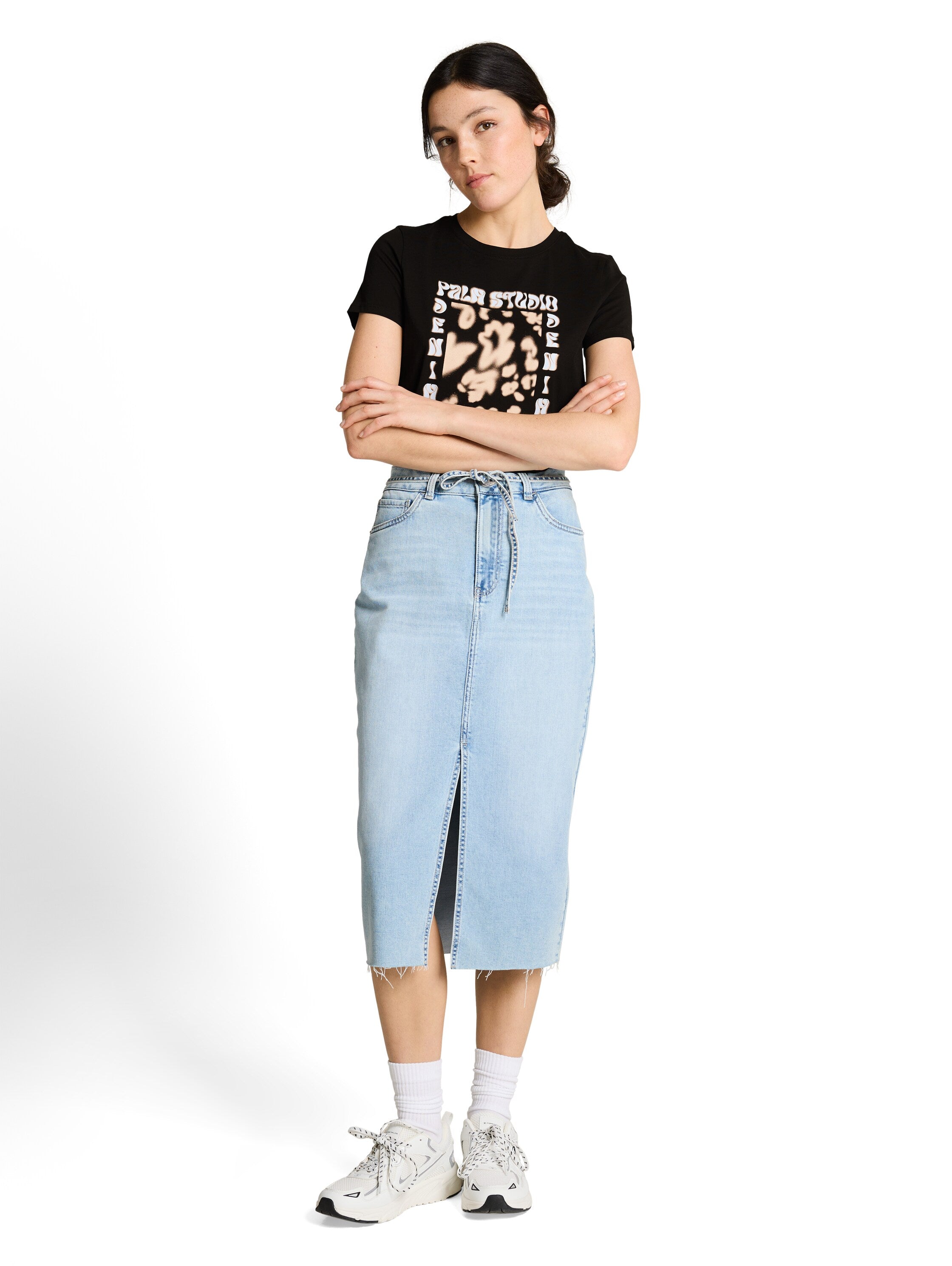 Tom Tailor Black T-shirt With Print