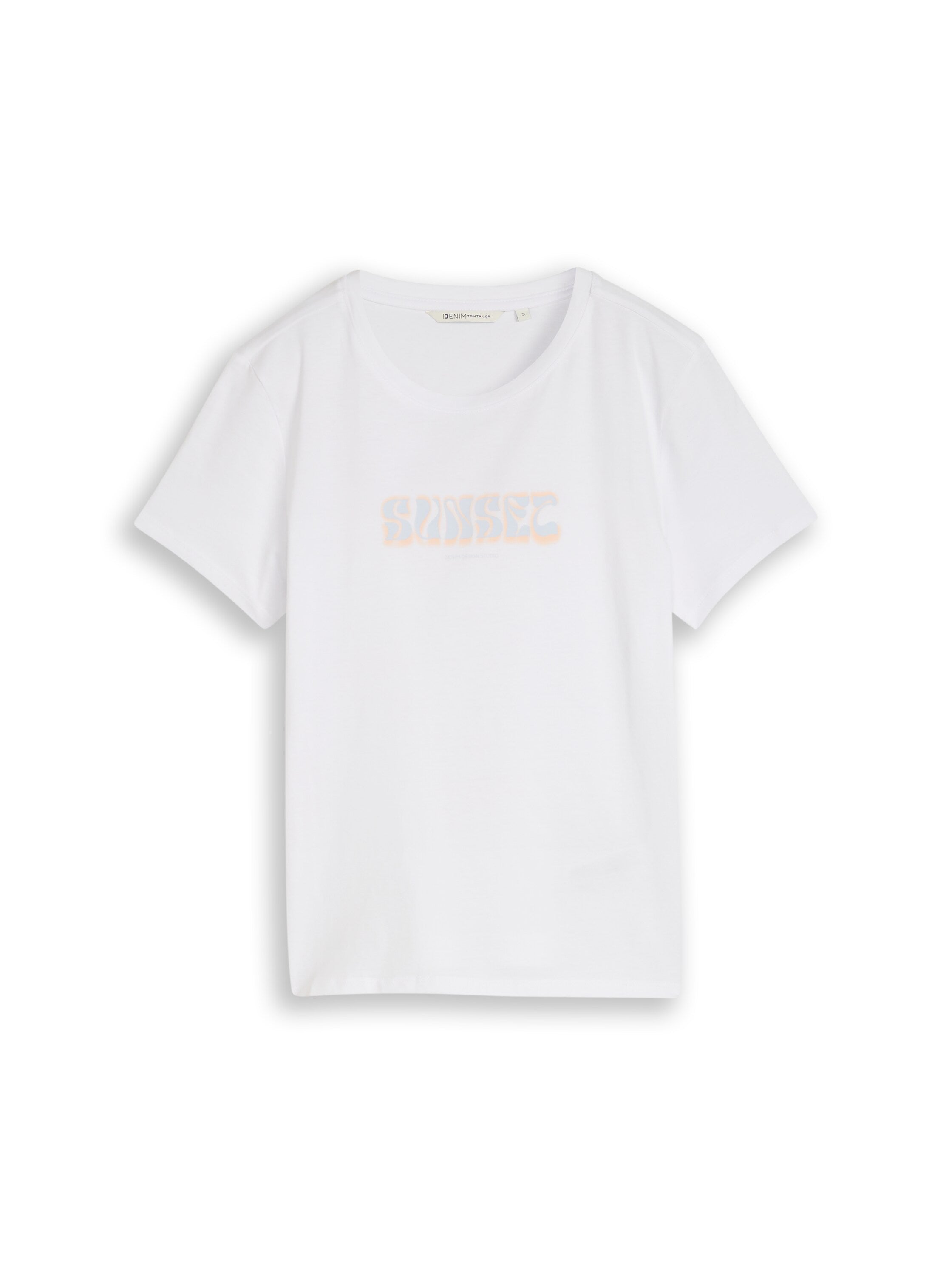 Tom Tailor White T-shirt With Print