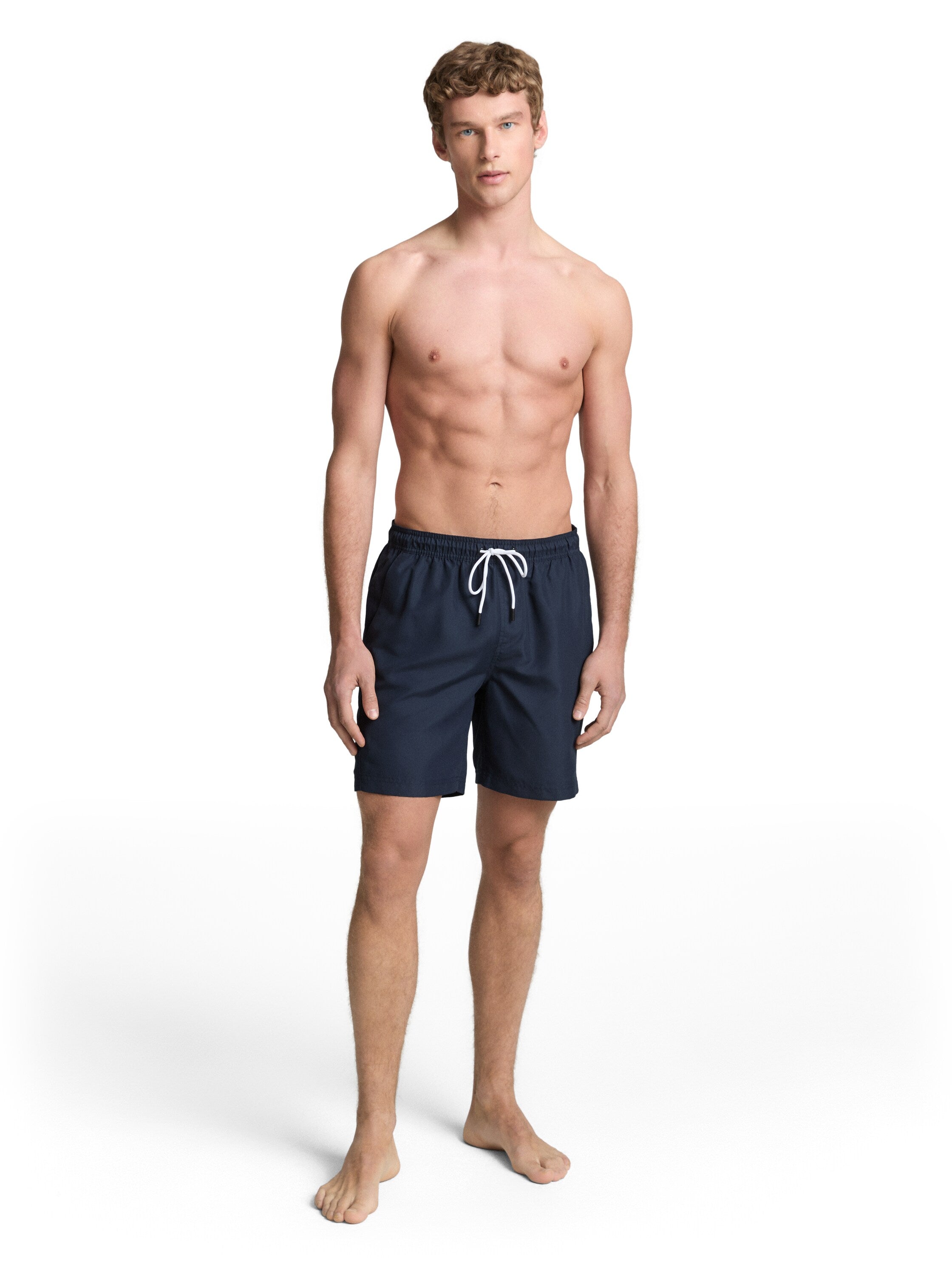 Tom Tailor Navy Plain Swim Short