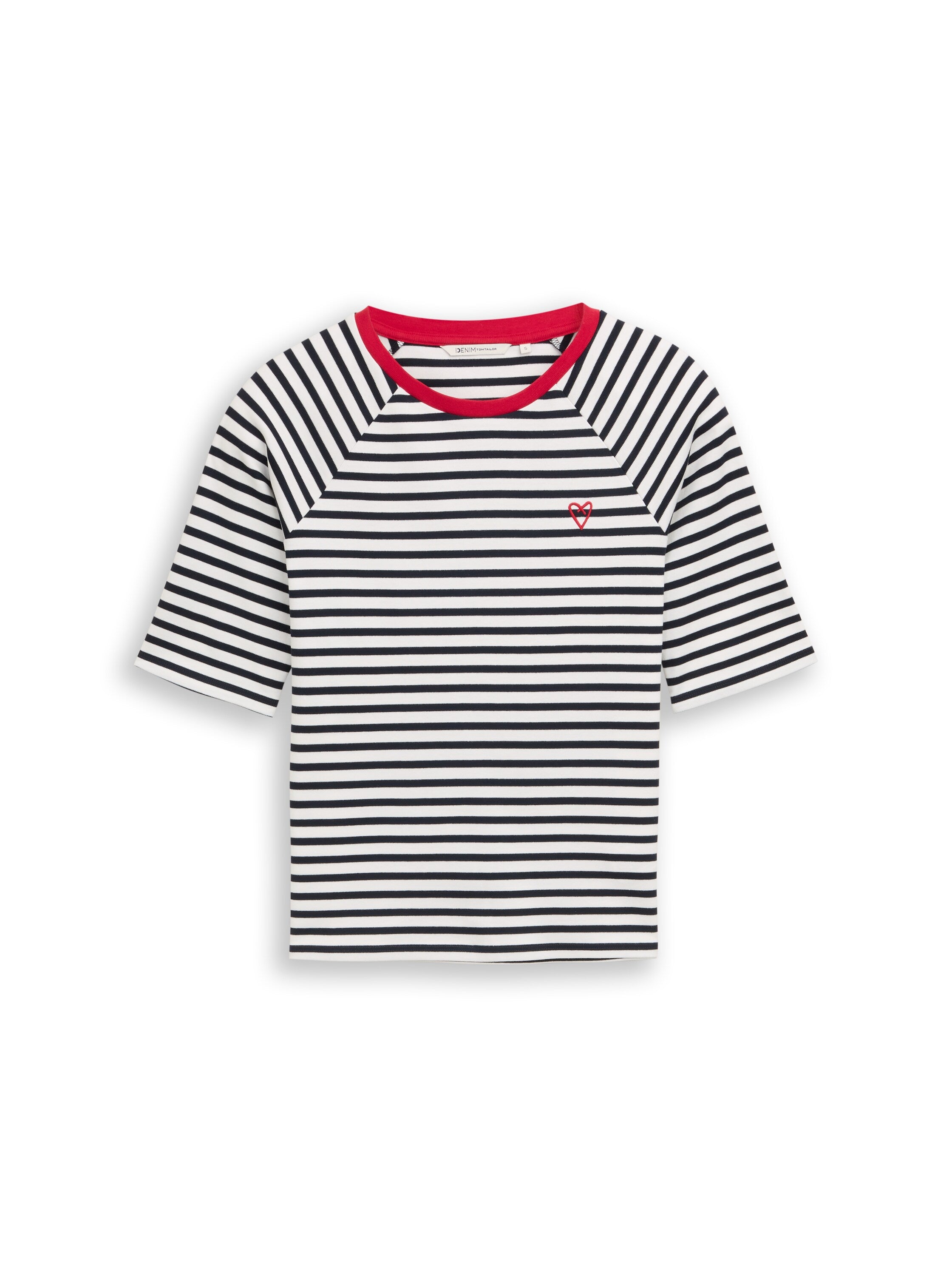 Tom Tailor T-Shirt With Stripe Pattern
