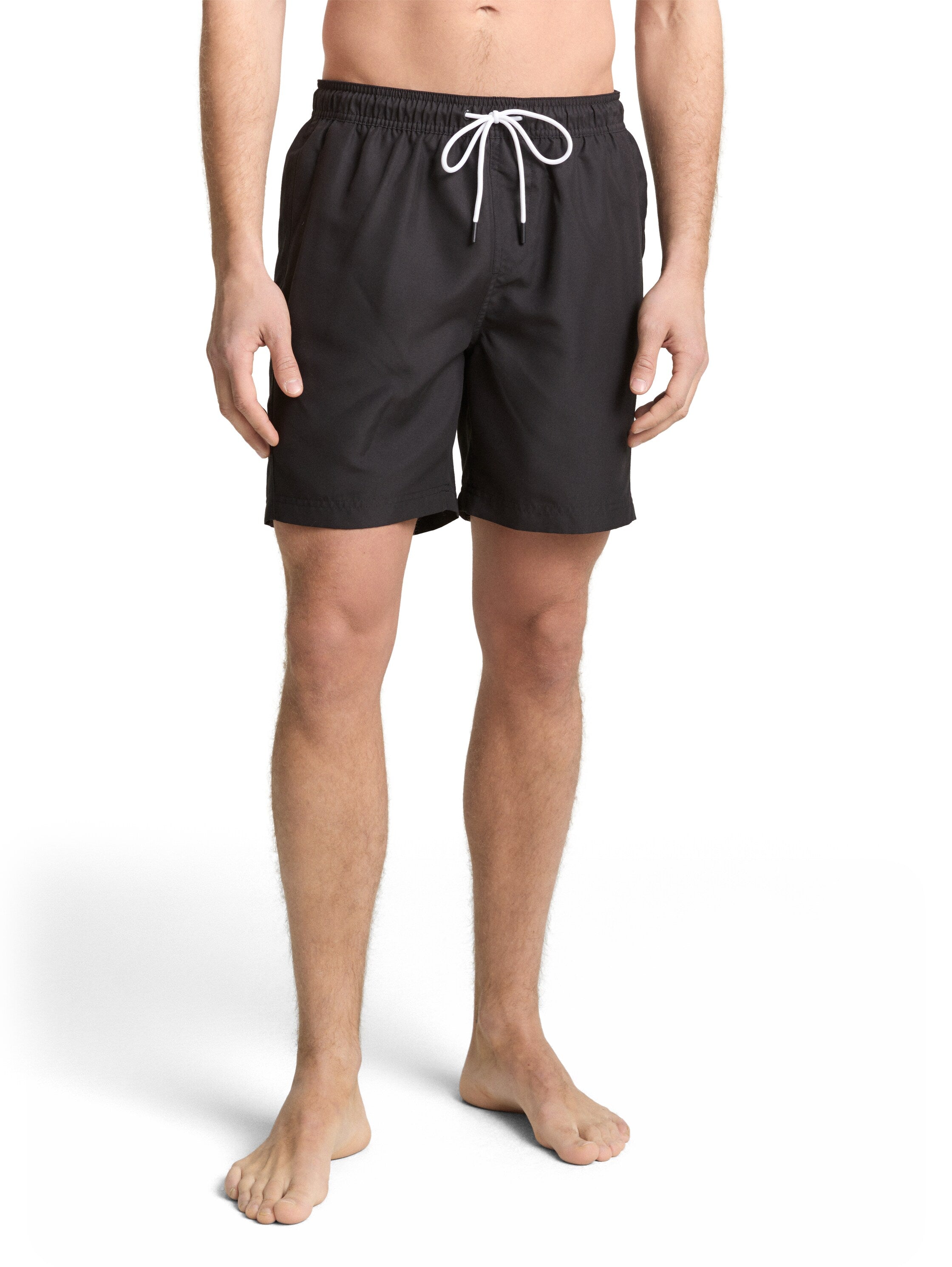 Tom Tailor Black Plain Swim Short