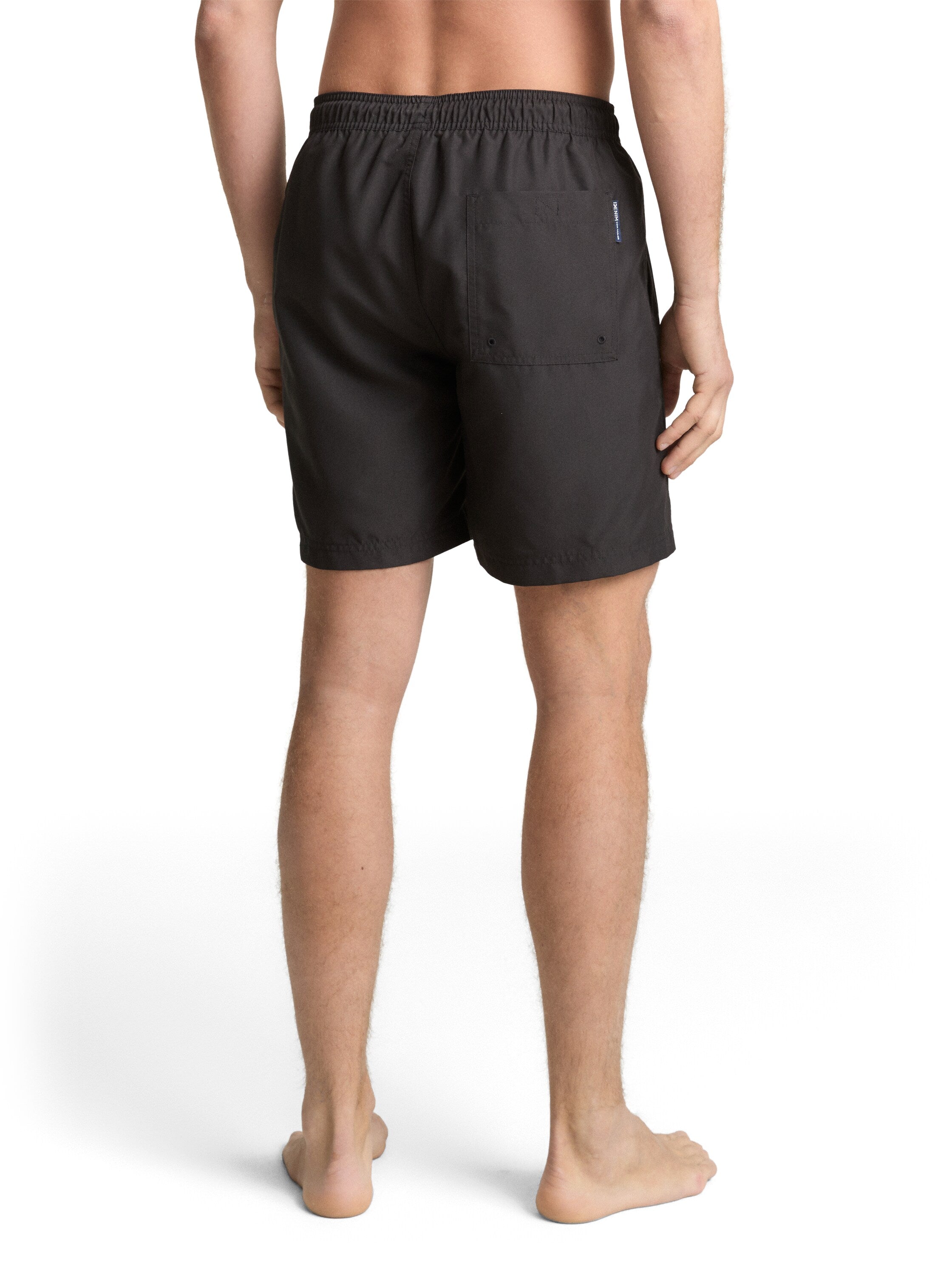 Tom Tailor Black Plain Swim Short