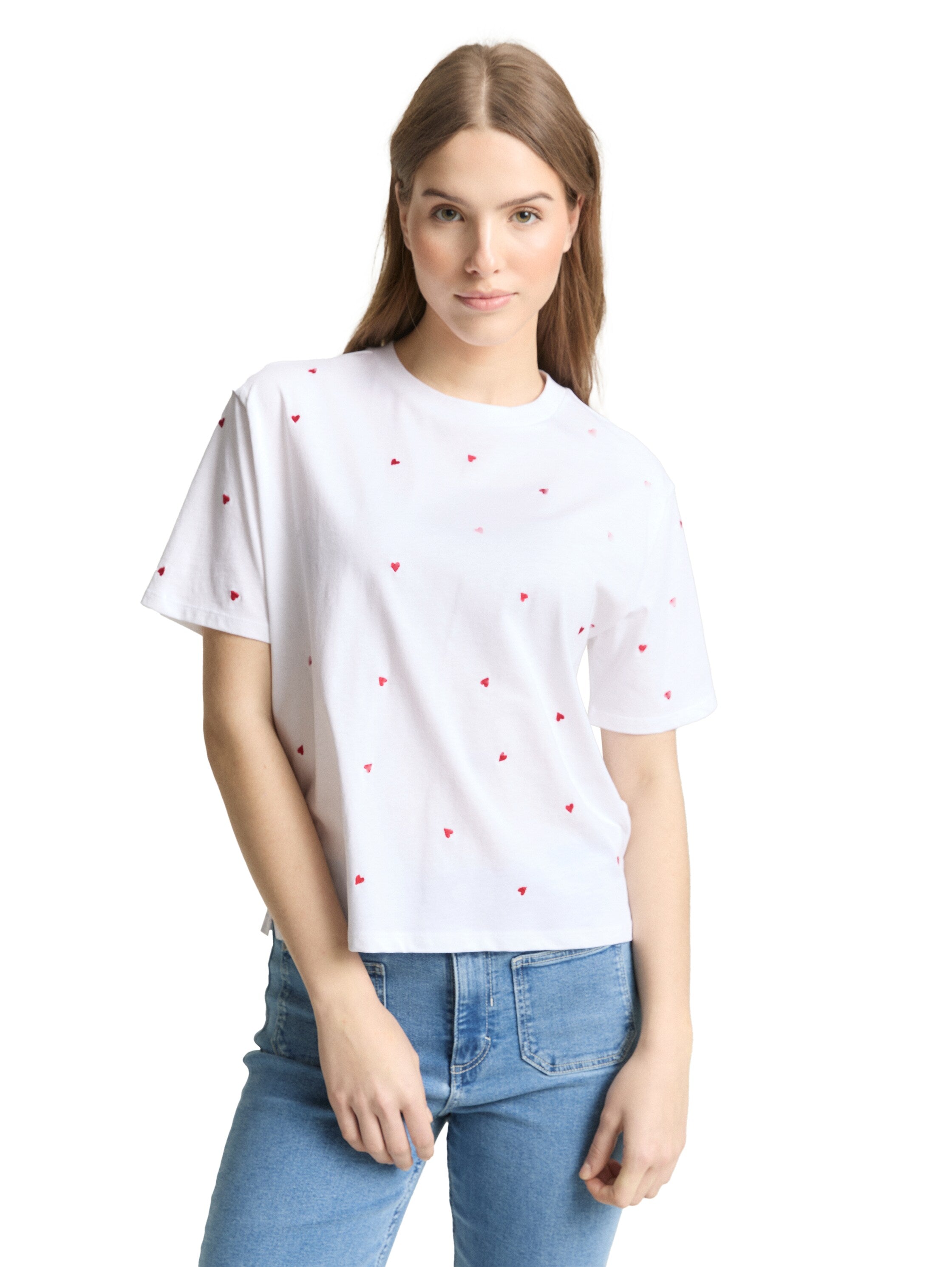 Tom Tailor T-shirt With Patterned Desing