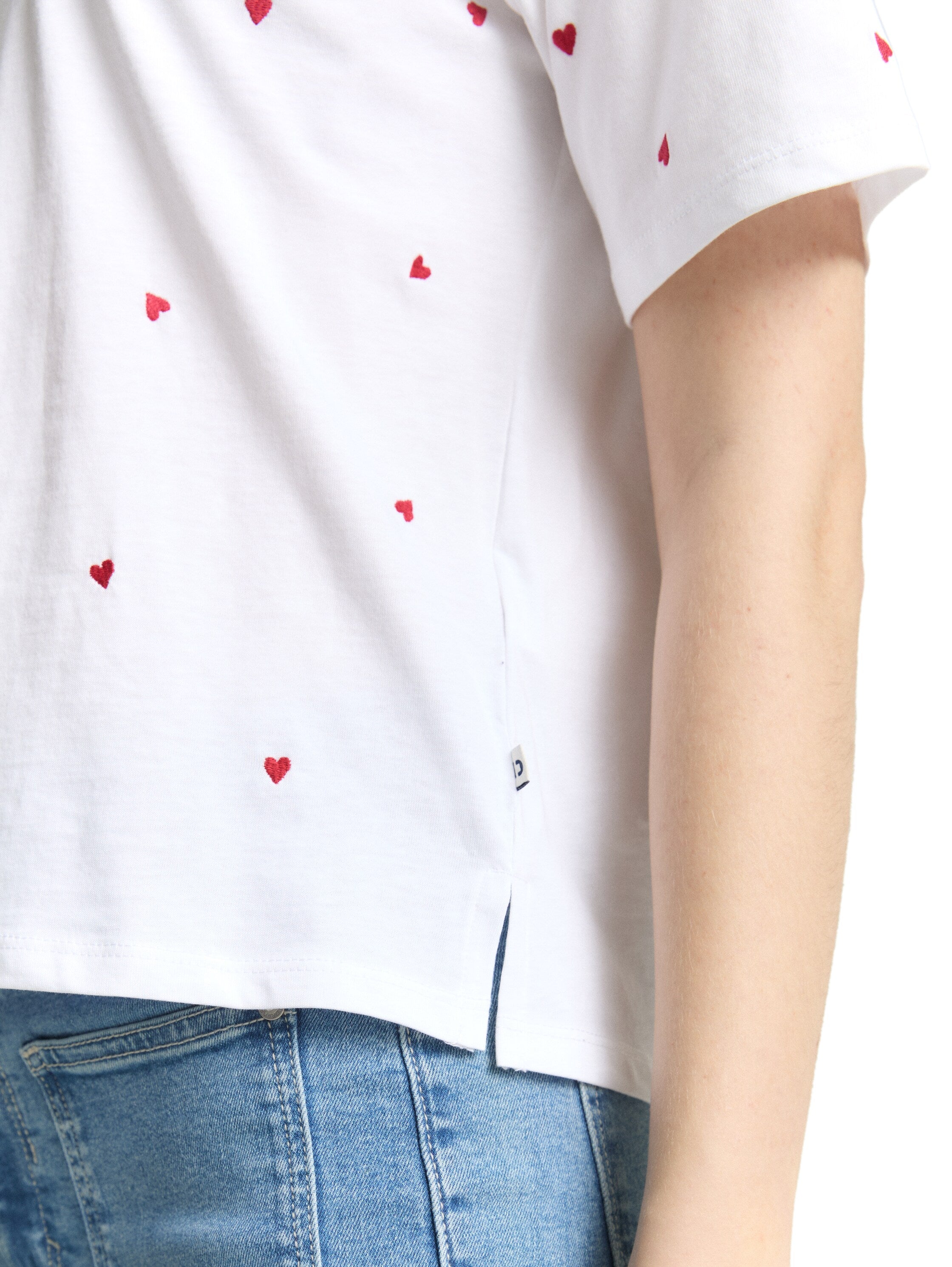 Tom Tailor T-shirt With Patterned Desing