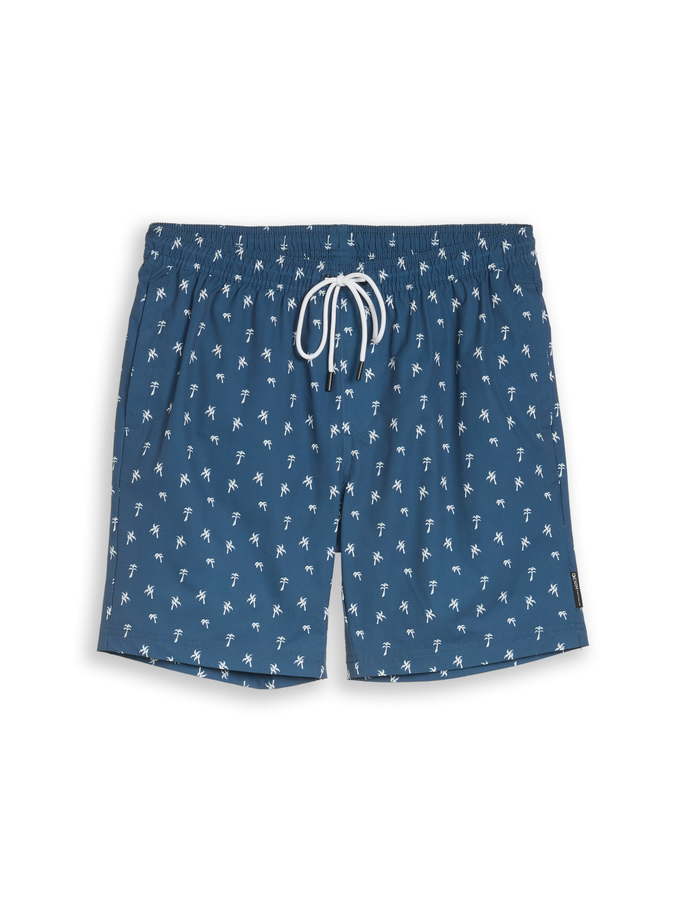 Tom Tailor Blue White Patterned Swim Shorts