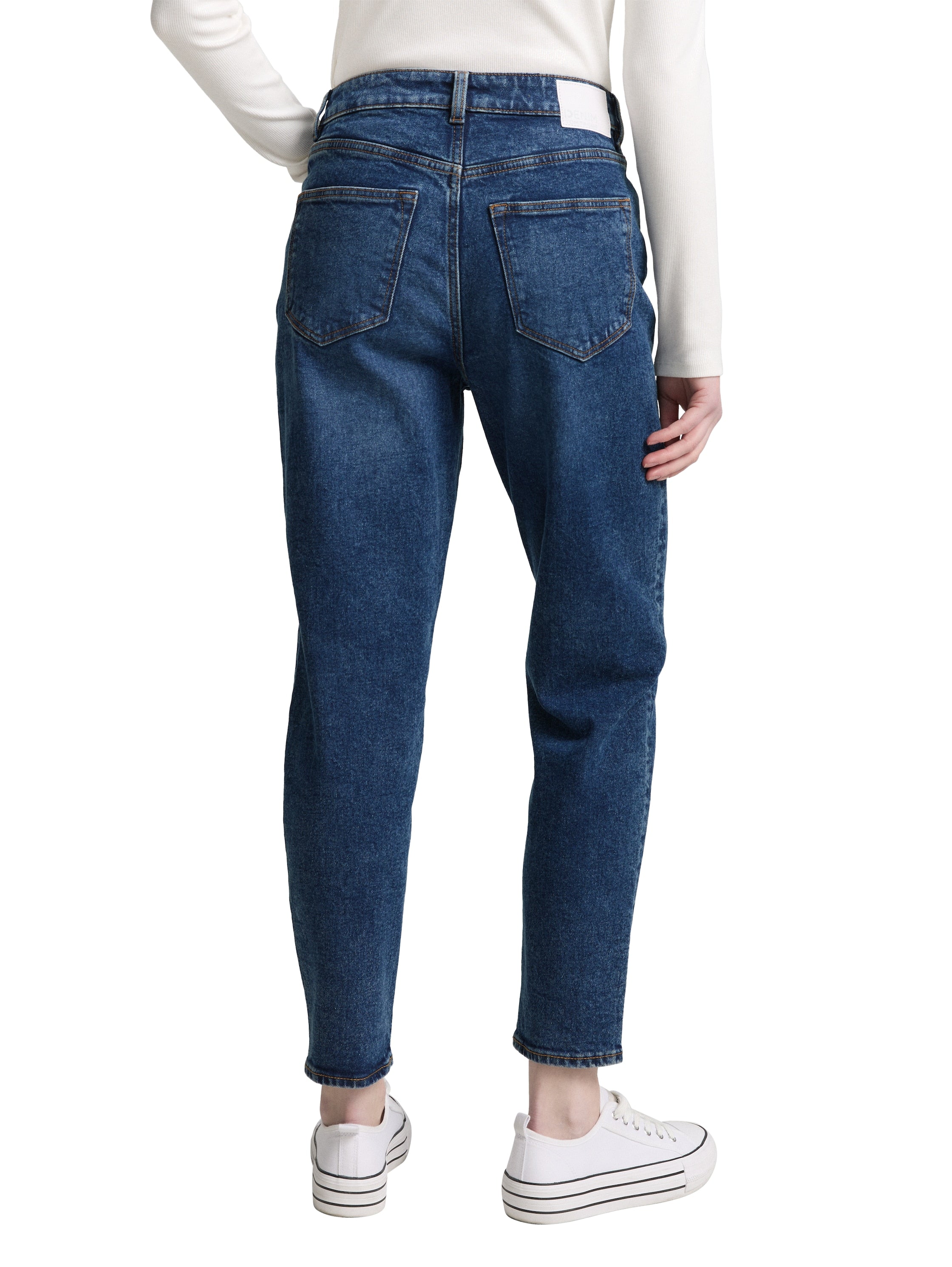 Tom Tailor Distressed Denim Blue Jeans