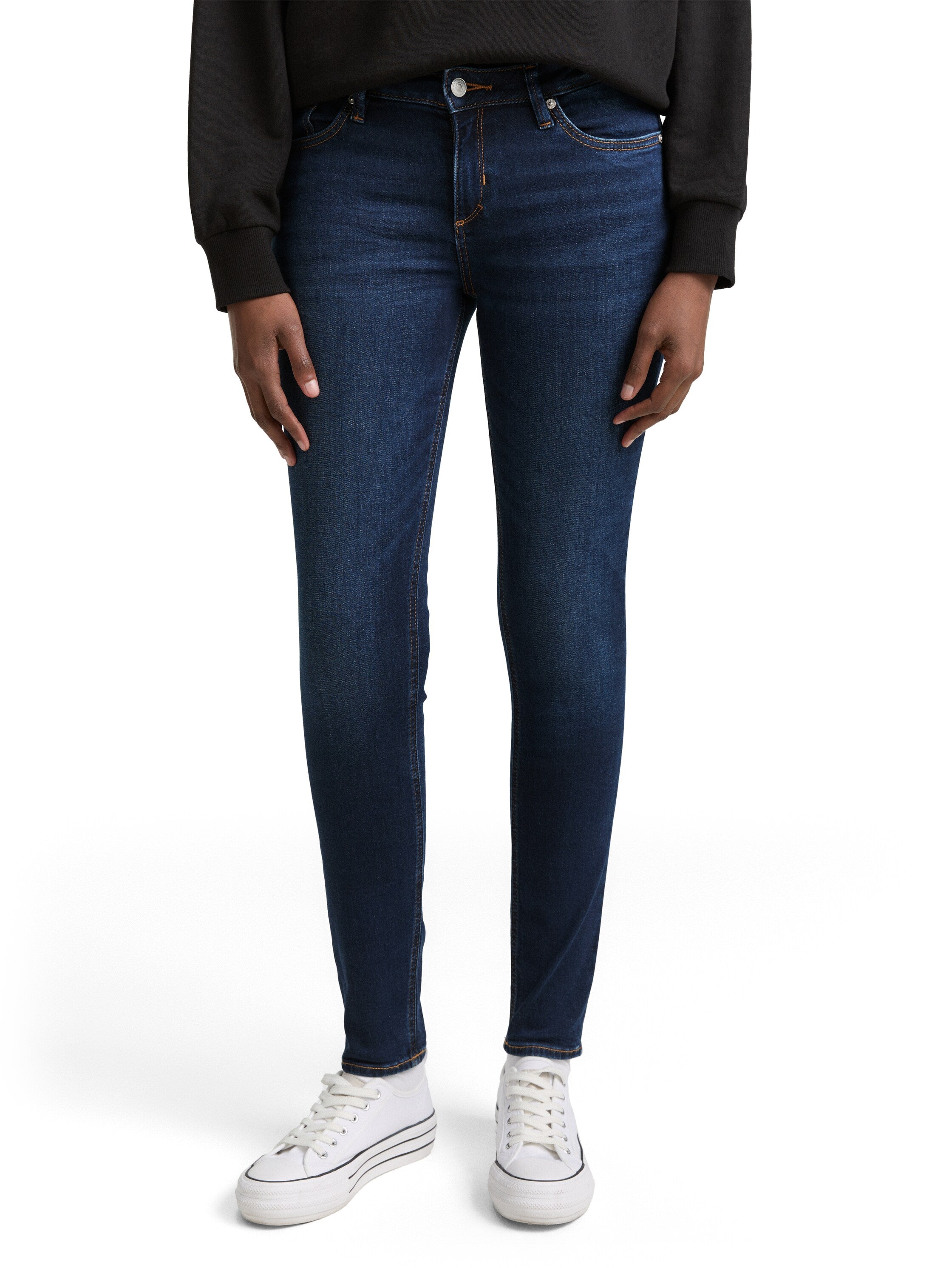 Tom Tailor Dark Stone Blue Denim Skinny Jeans