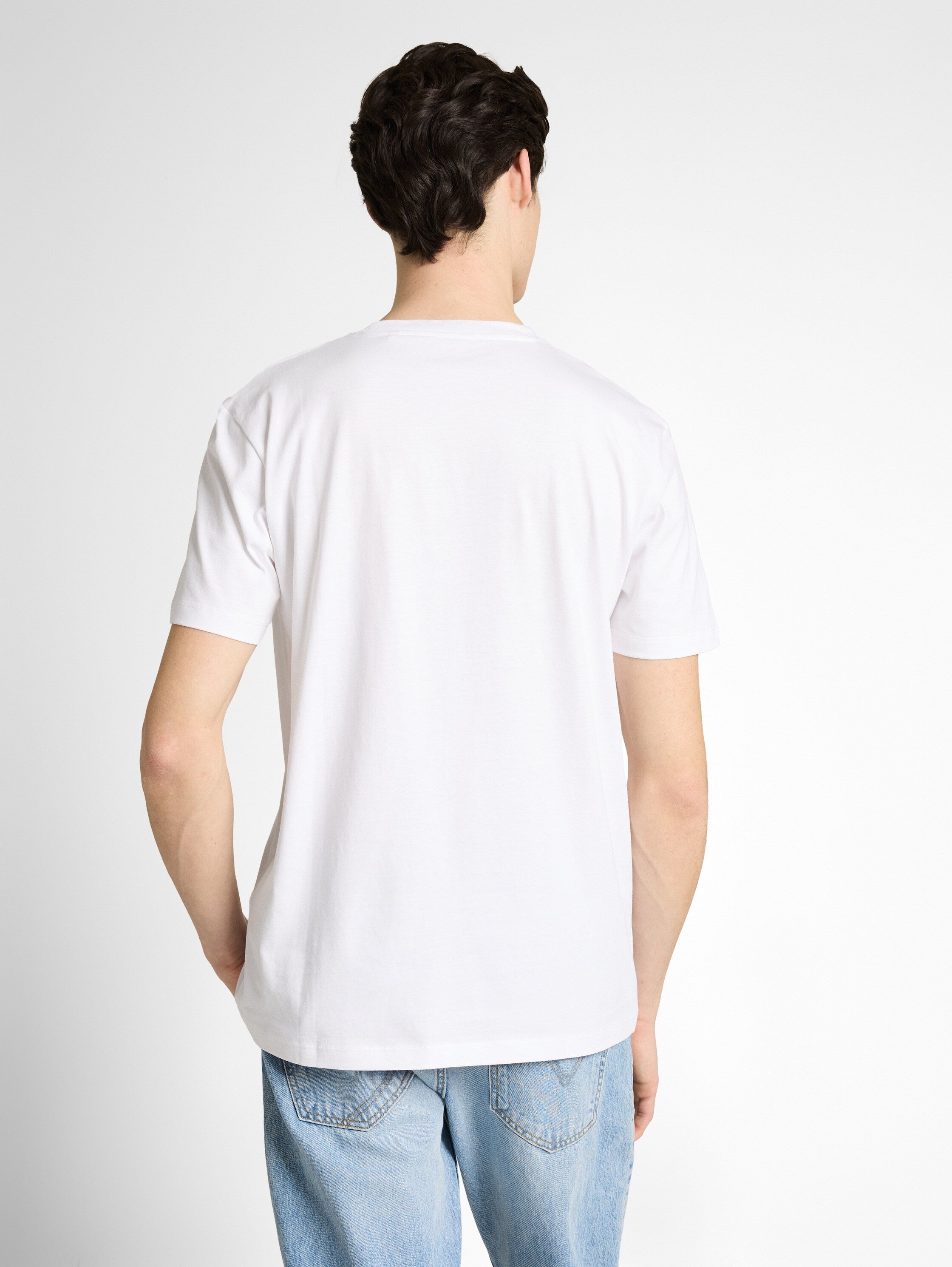 Tom Tailor White Short Sleeved T-Shirt