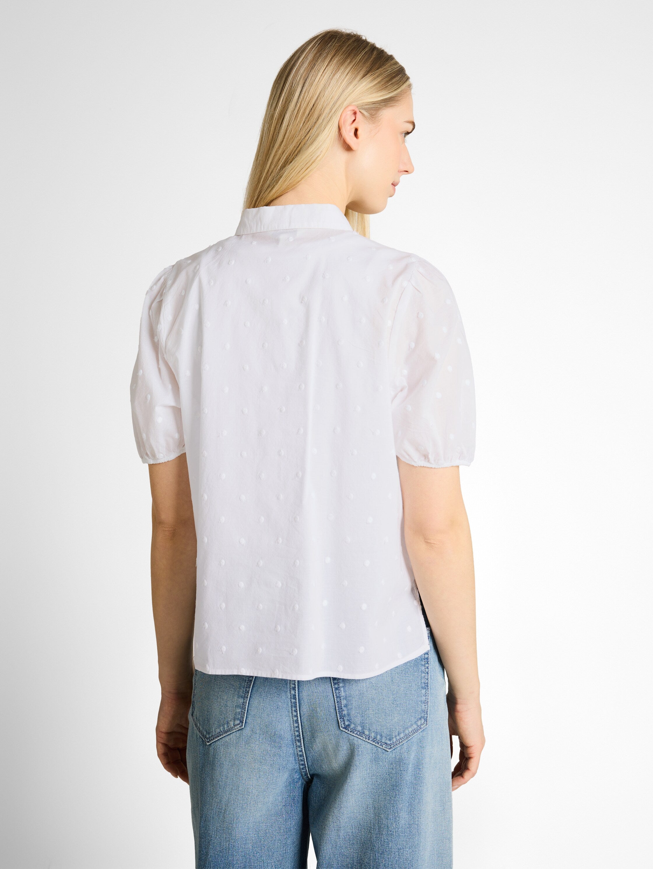 Tom Tailor White Blouse With Embroidery