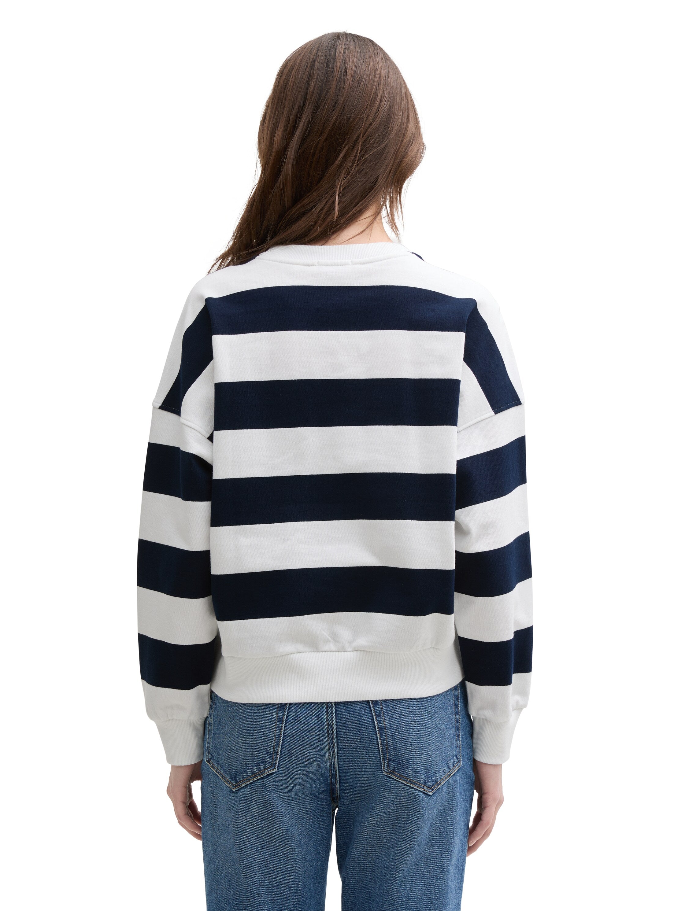 Tom Tailor Long Sleeve Striped Sweater