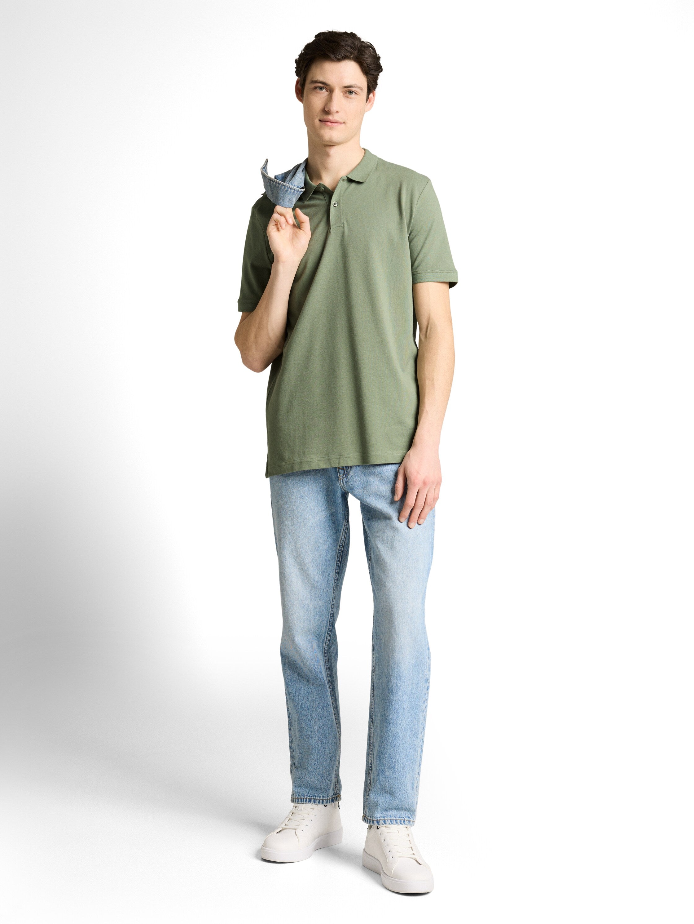 Tom Tailor Olive Cotton Polo