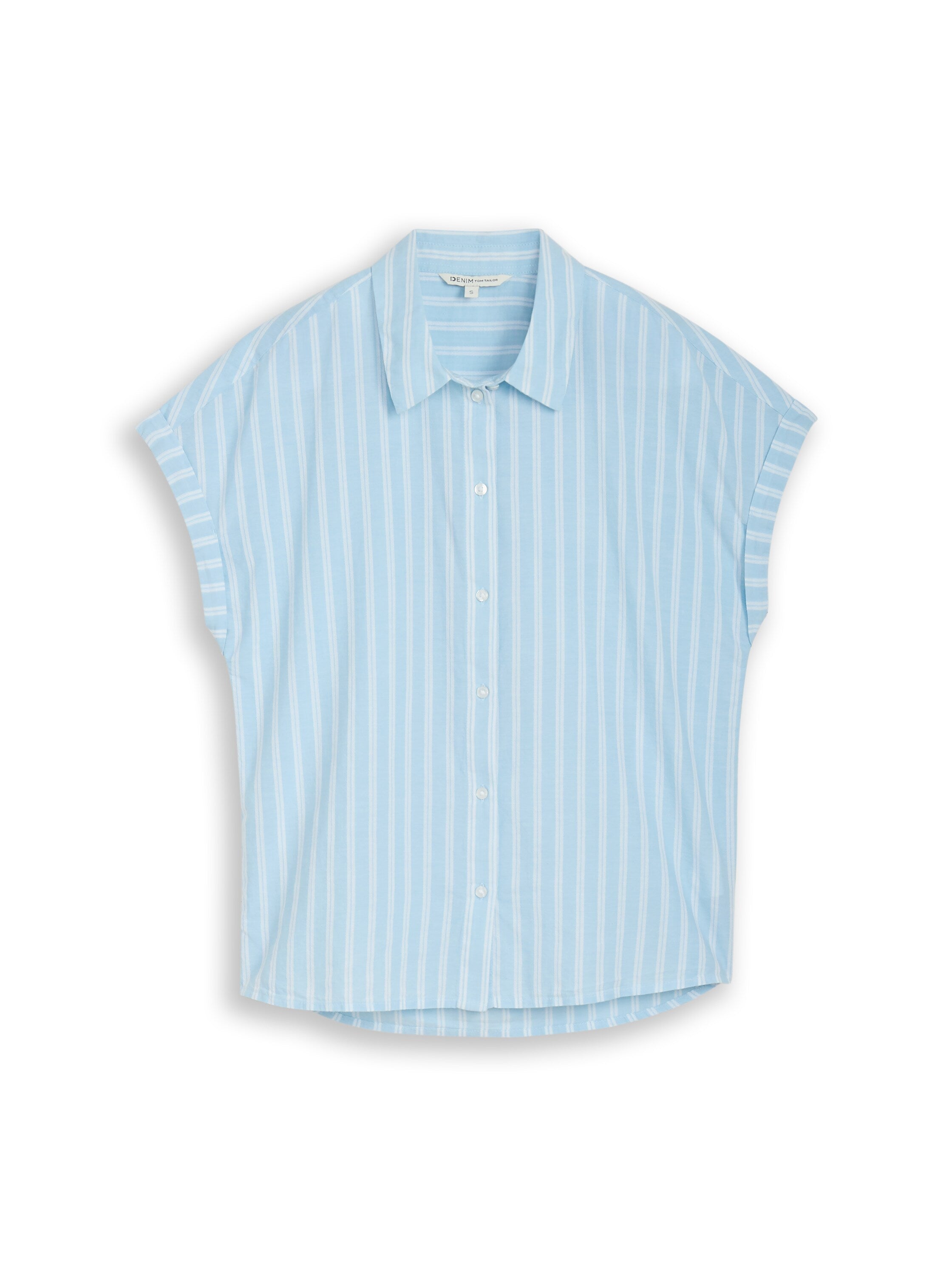 Tom Tailor Blue White Striped Shirt