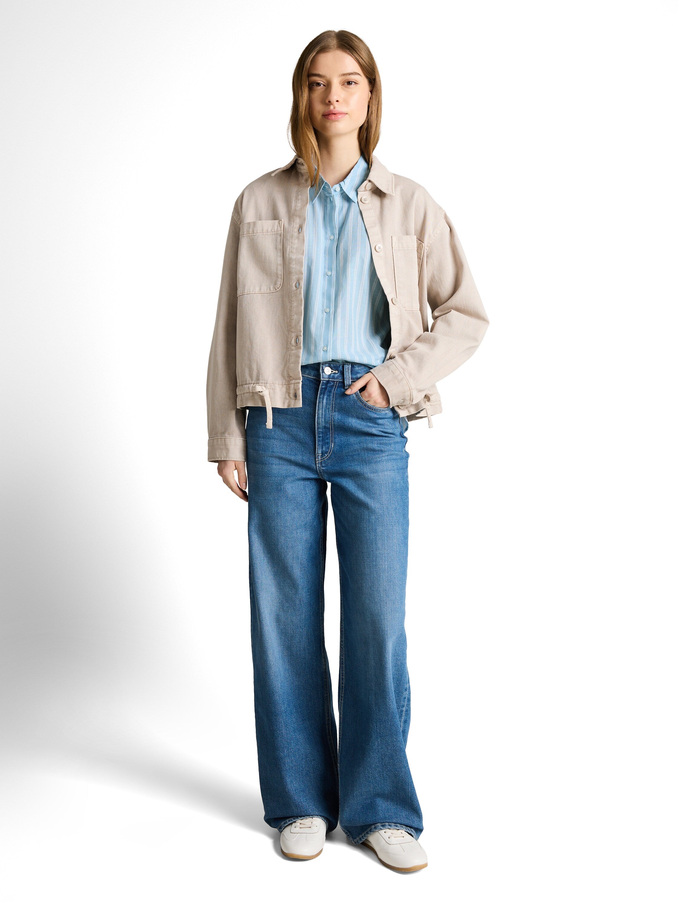 Tom Tailor Blue White Striped Shirt