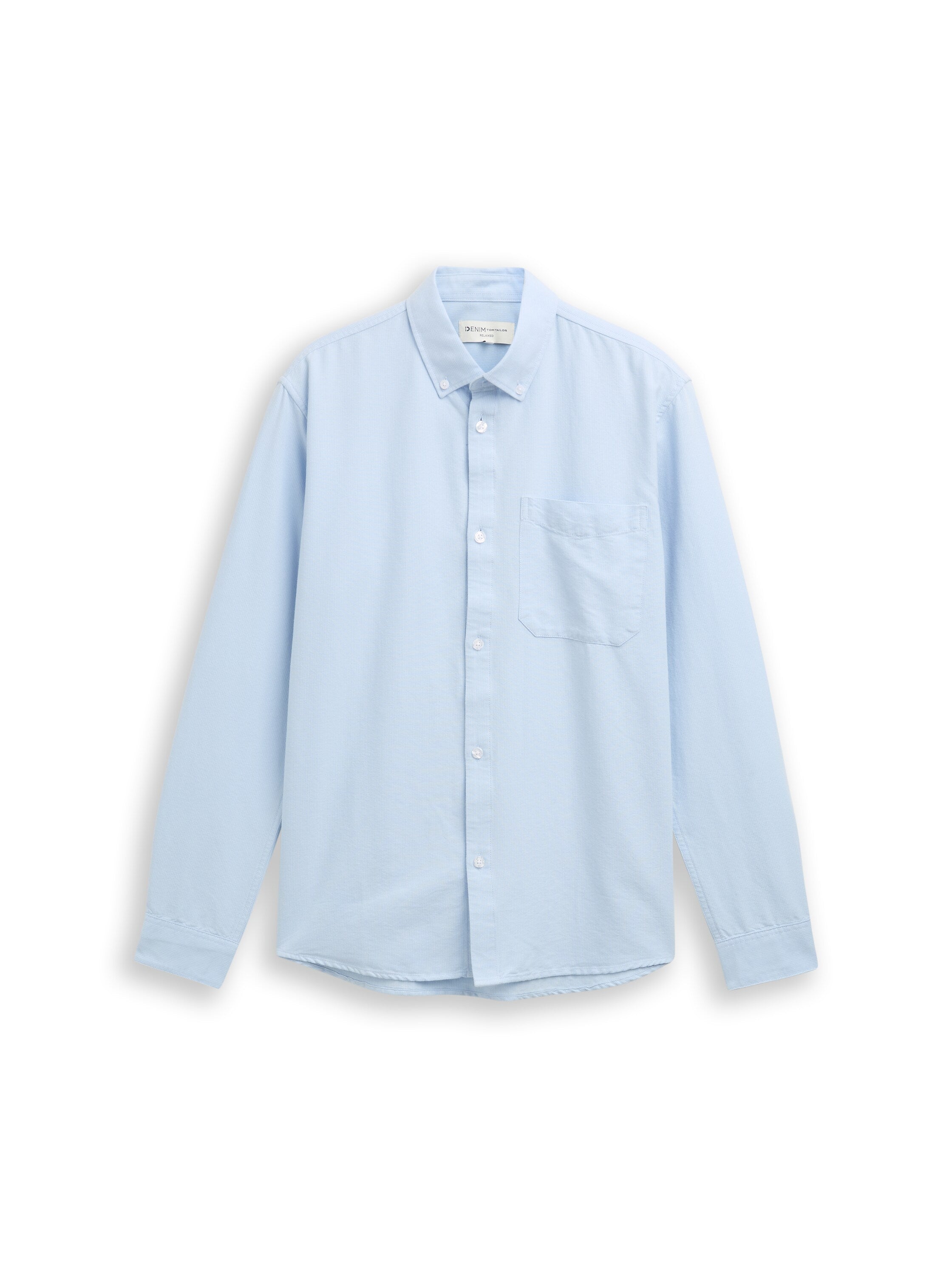 Tom Tailor Relaxed Fit Blue Shirt with Striped Design