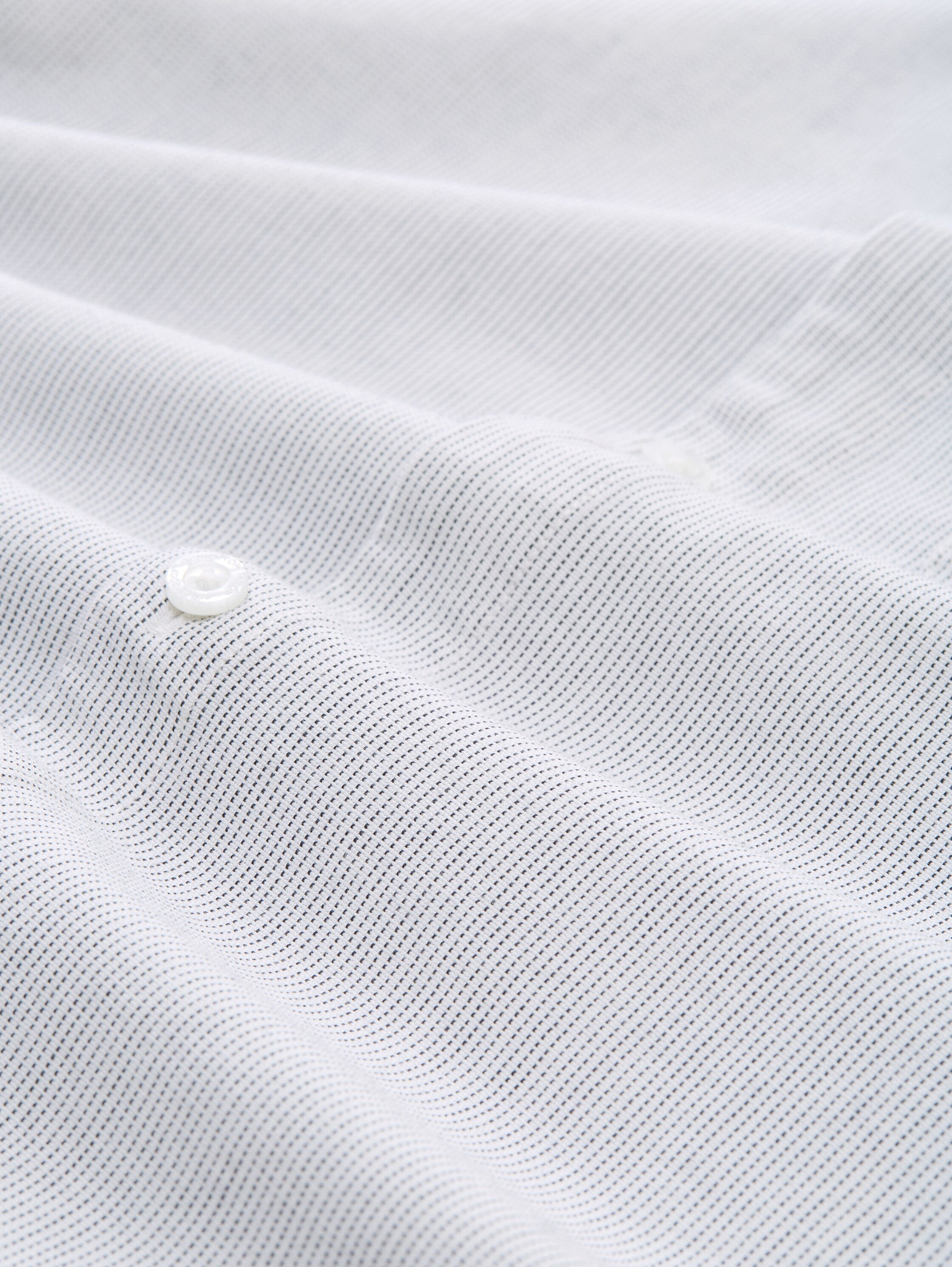 Tom Tailor Relaxed Fit White Shirt with Striped Design