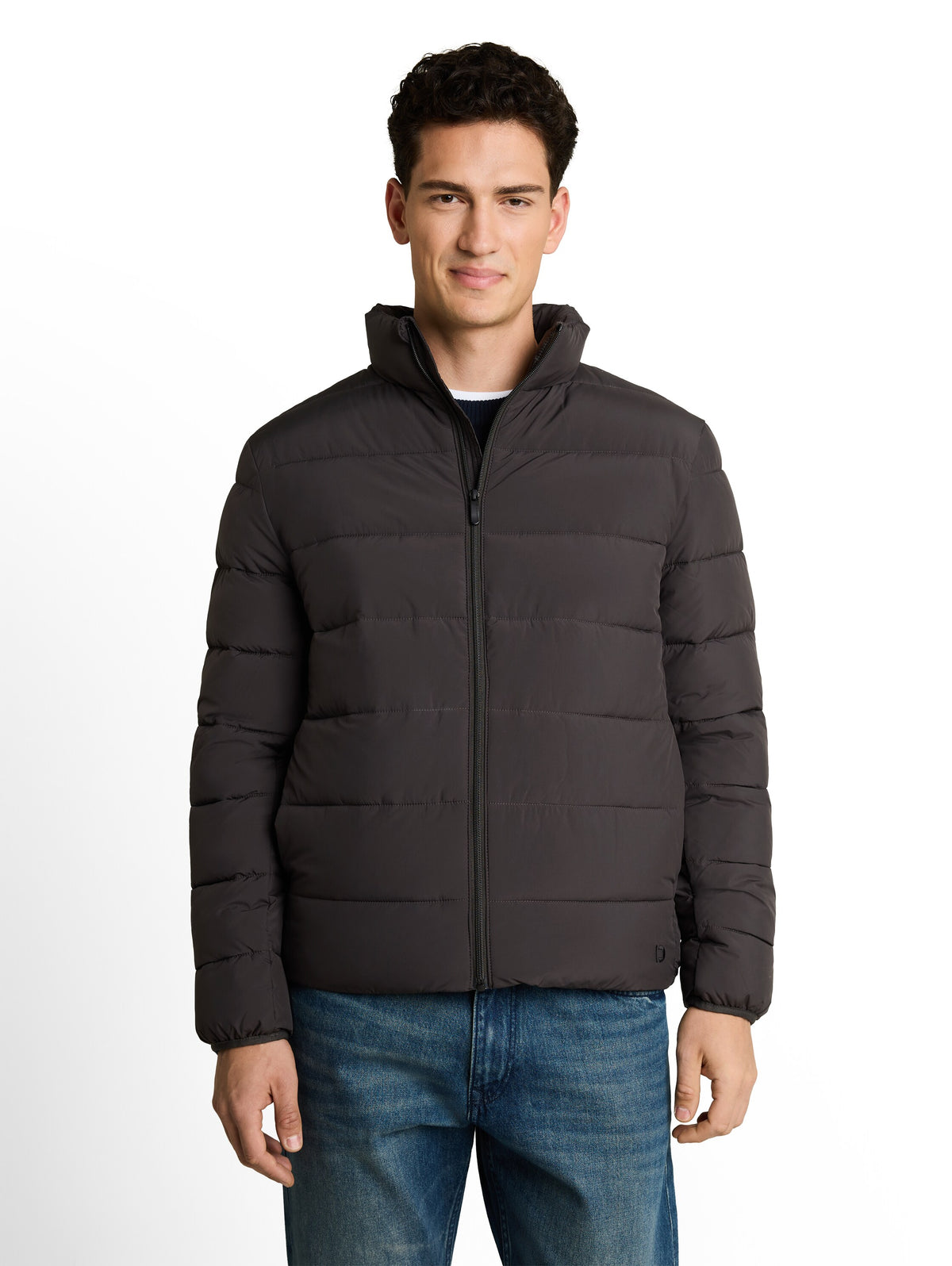 Tom Tailor Coal Mine Grey Casual Long Sleeved Modern Jacket