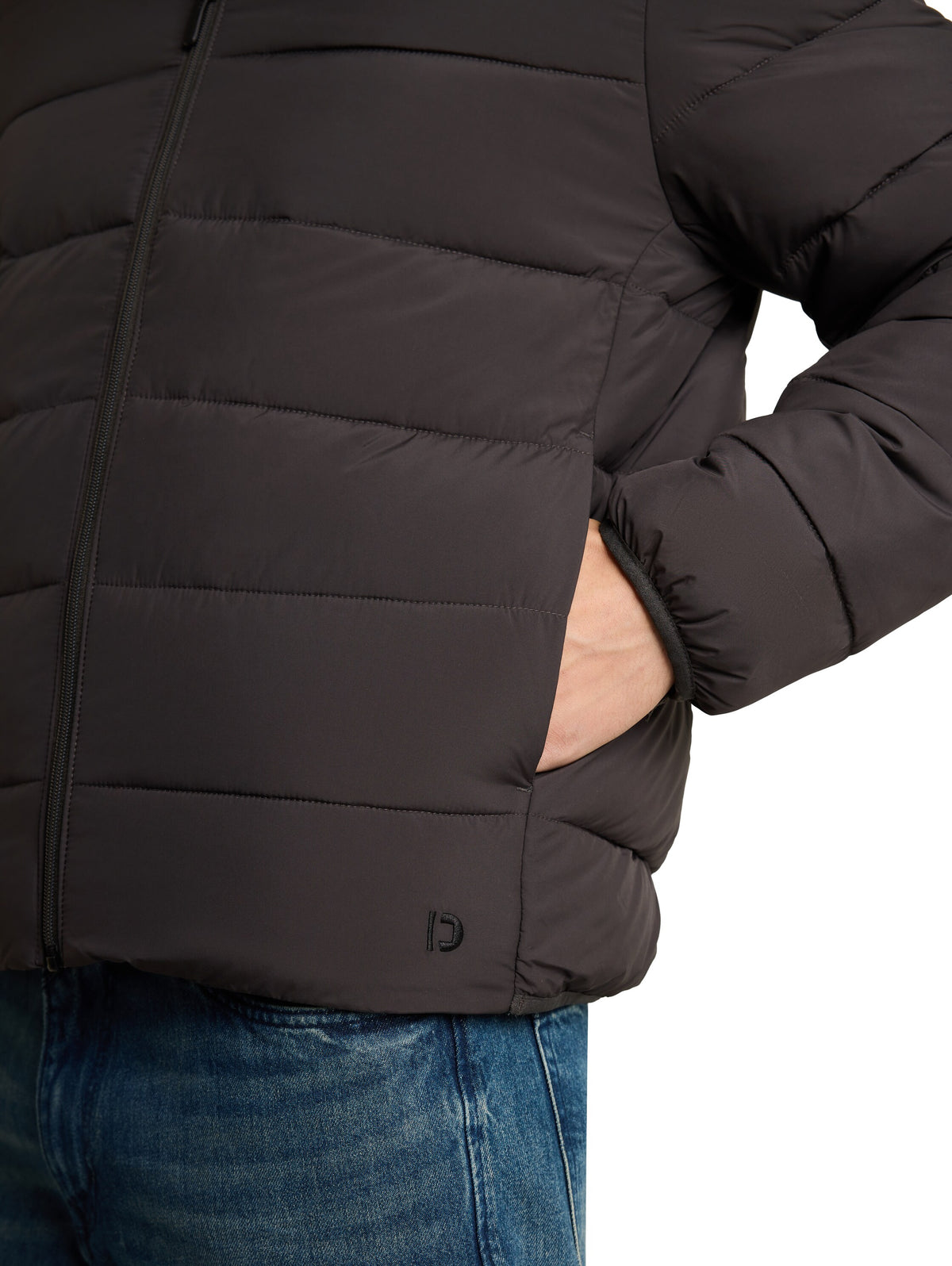 Tom Tailor Coal Mine Grey Casual Long Sleeved Modern Jacket