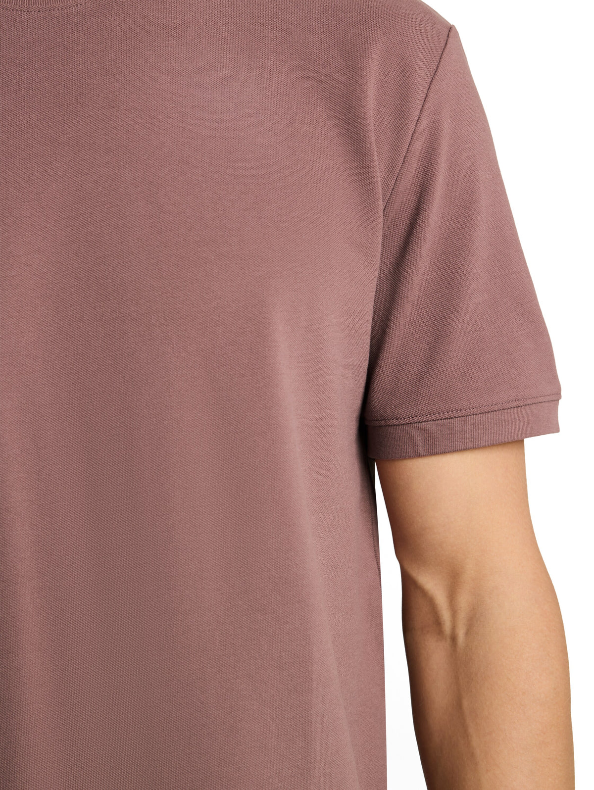 Tom Tailor Rose Taupe Basic Plain T-Shirt