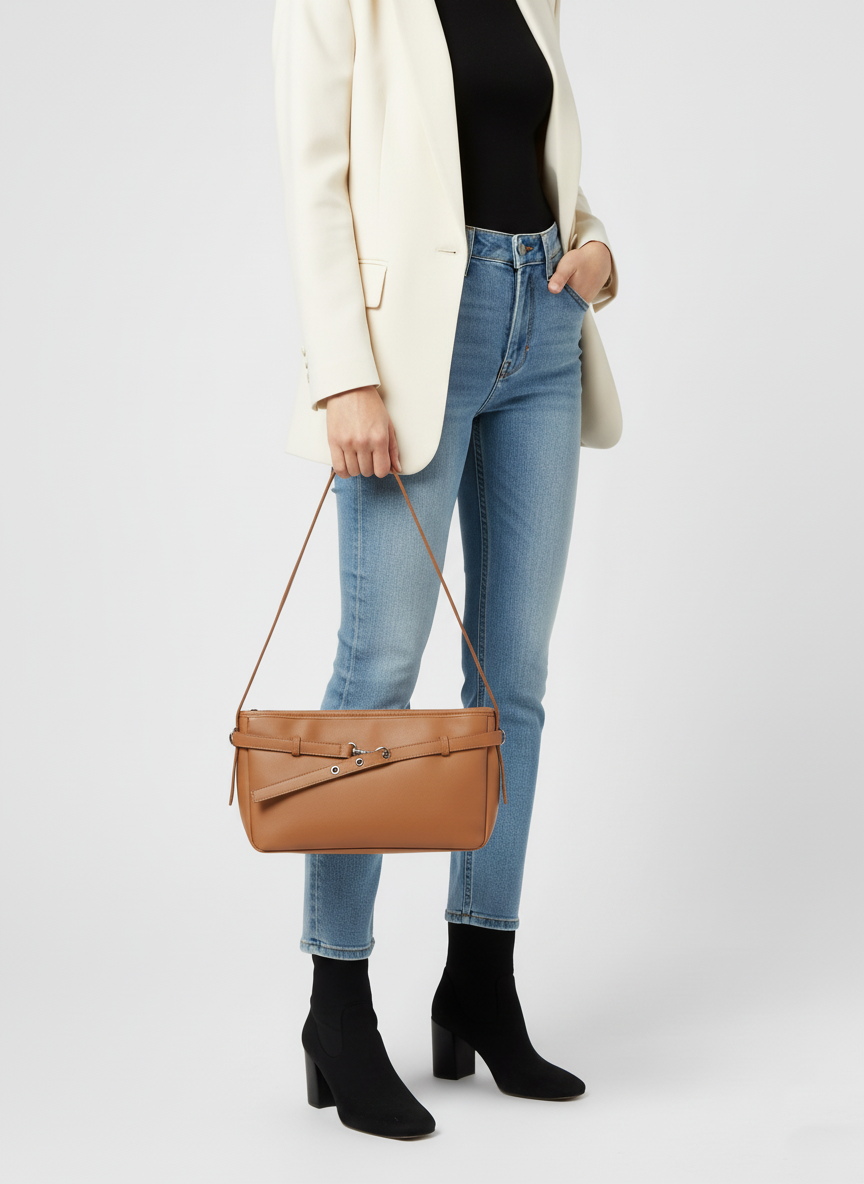 Havan Square Vertical Shopper Bag