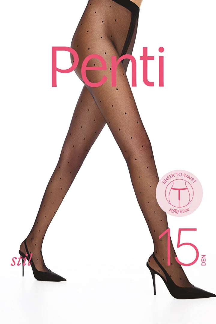 Penti Black Style Tband Tights