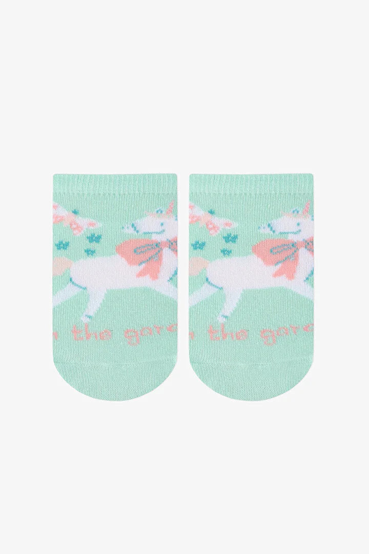 Penti Girls Unicorn in The Garden 4in1 Liner Socks
