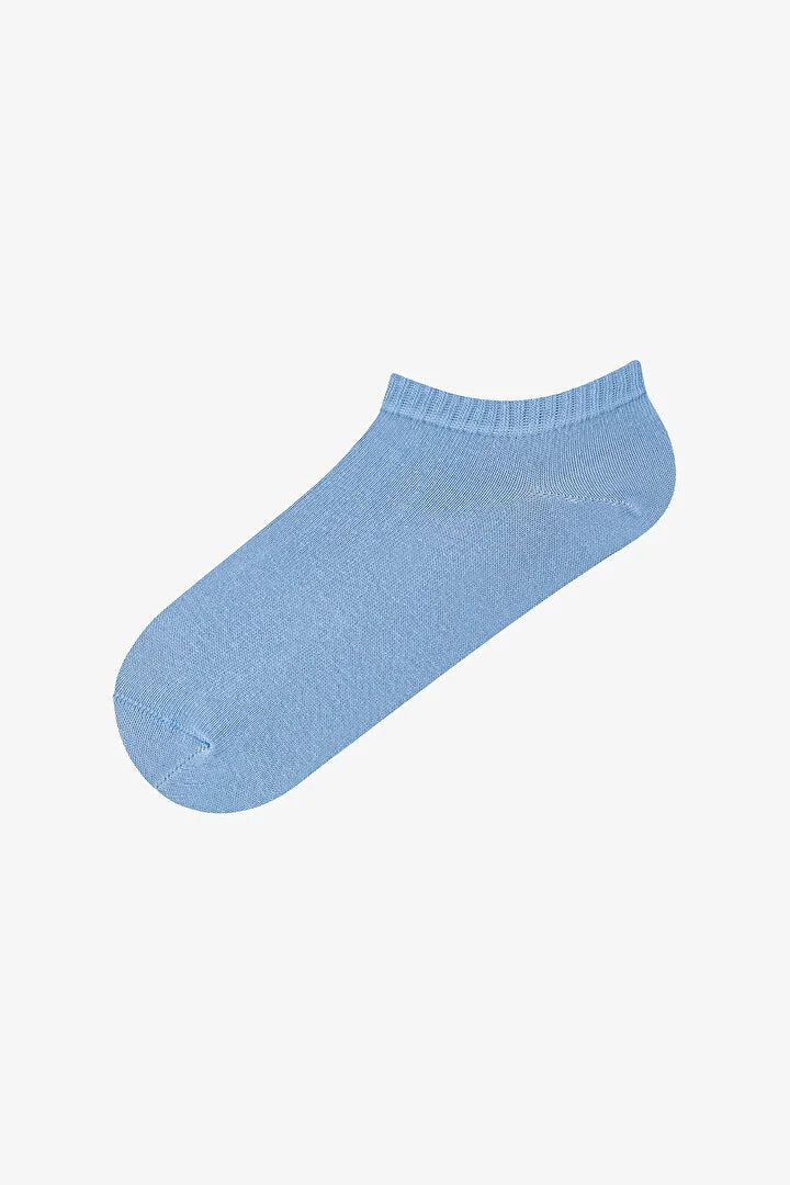 Penti 5 Pairs Seamless Toe Cotton Colorful Footie Socks