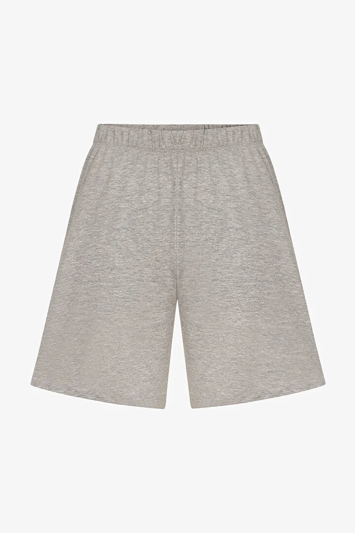 Penti Men Colorful Calm Grey Shorts Pyjama Set